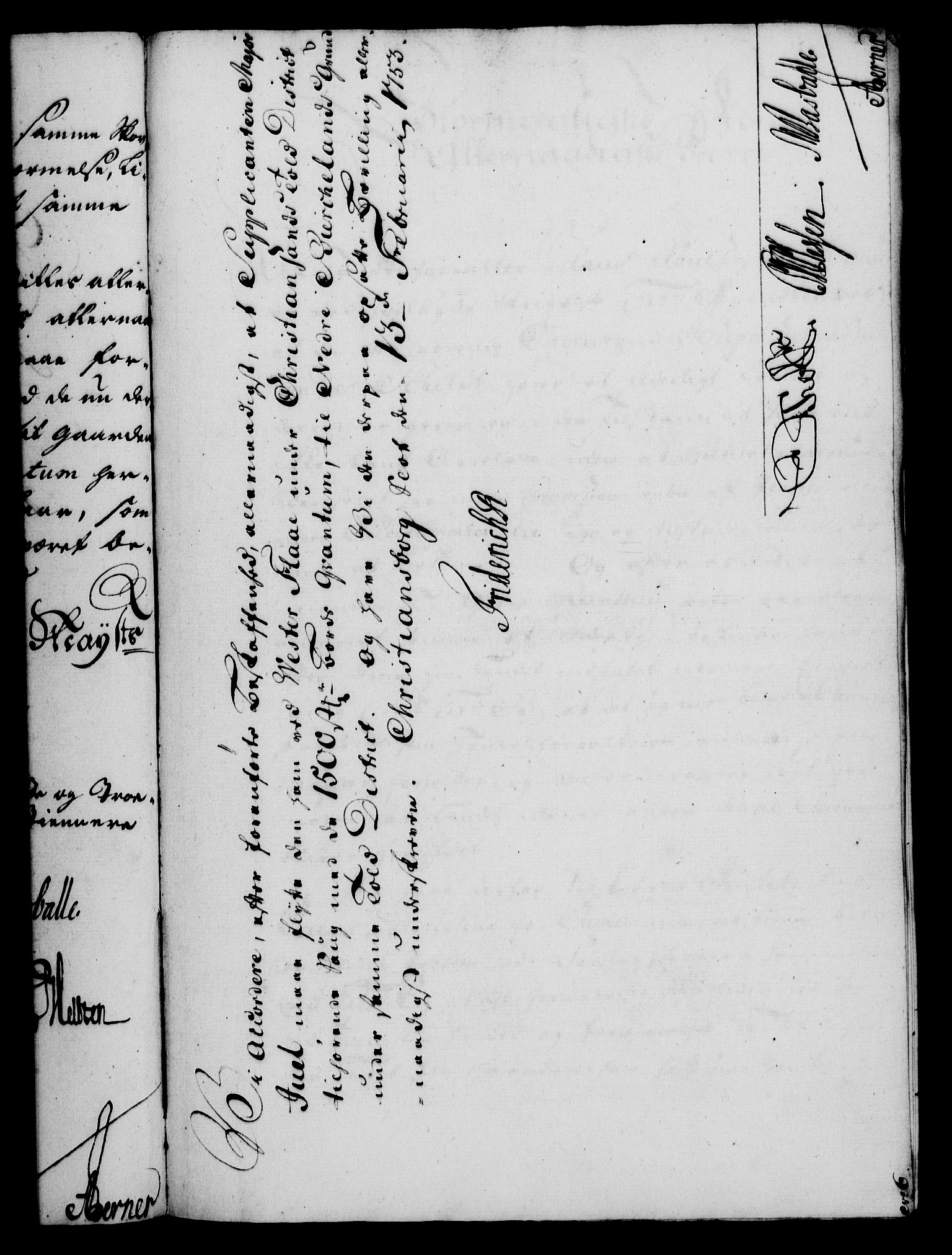 Rentekammeret, Kammerkanselliet, RA/EA-3111/G/Gf/Gfa/L0035: Norsk relasjons- og resolusjonsprotokoll (merket RK 52.35), 1753, s. 129