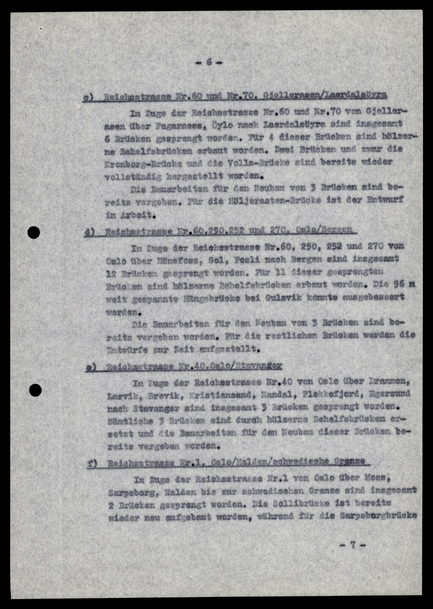 Forsvarets Overkommando. 2 kontor. Arkiv 11.4. Spredte tyske arkivsaker, AV/RA-RAFA-7031/D/Dar/Darb/L0001: Reichskommissariat - Hauptabteilung Technik und Verkehr, 1940-1944, s. 1306