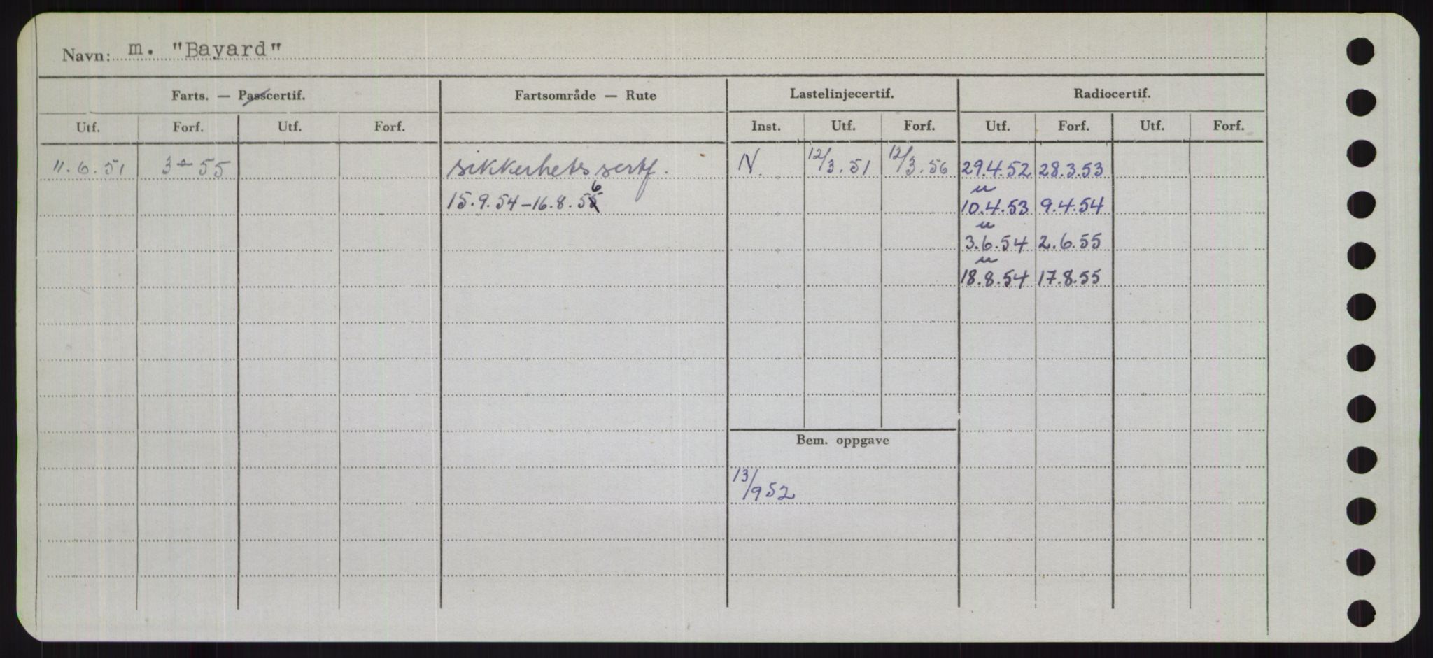 Sjøfartsdirektoratet med forløpere, Skipsmålingen, RA/S-1627/H/Hb/L0001: Fartøy, A-D, s. 166