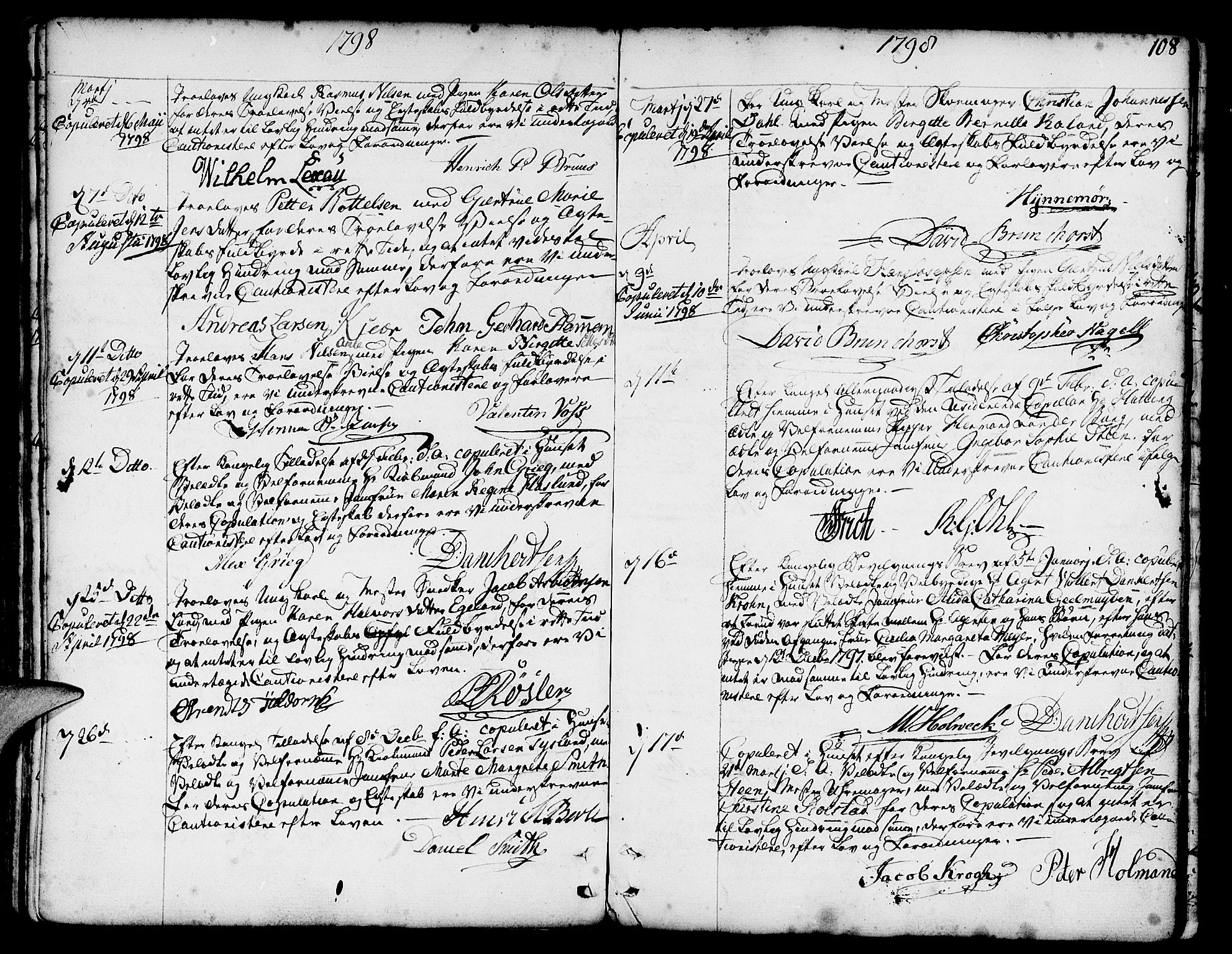 Nykirken Sokneprestembete, AV/SAB-A-77101/H/Haa/L0008: Ministerialbok nr. A 8, 1776-1814, s. 108