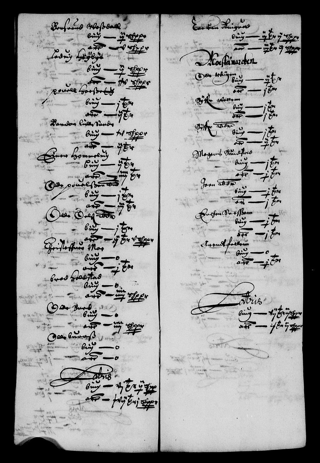 Rentekammeret inntil 1814, Reviderte regnskaper, Lensregnskaper, AV/RA-EA-5023/R/Rb/Rbw/L0103: Trondheim len, 1651-1652