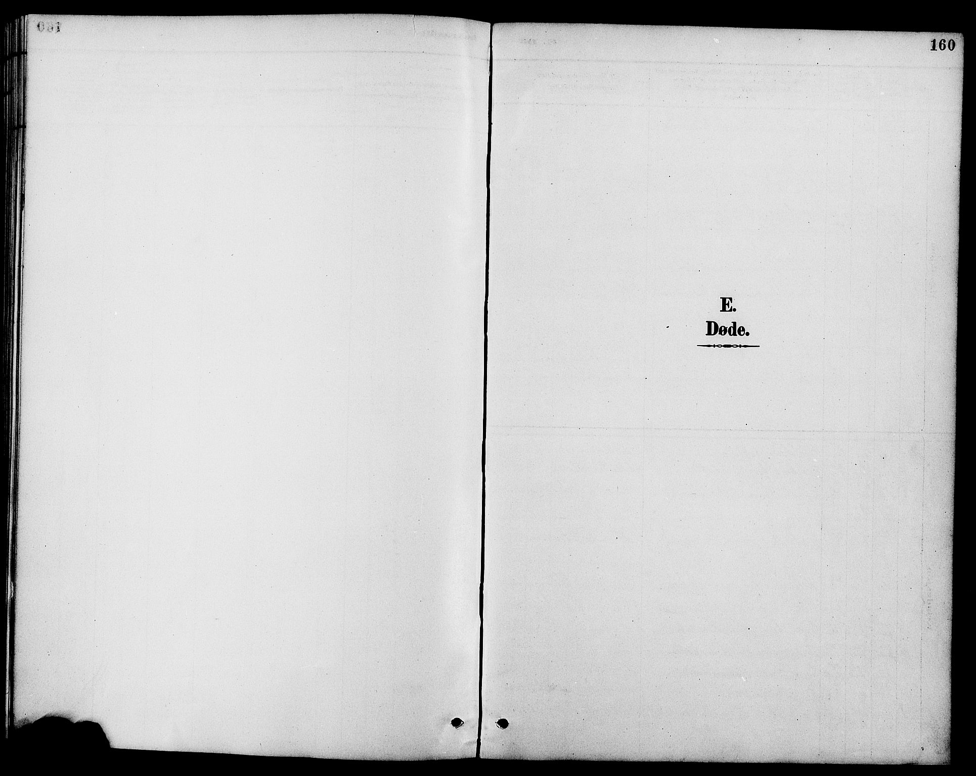 Dypvåg sokneprestkontor, SAK/1111-0007/F/Fb/Fbb/L0004: Klokkerbok nr. B 4, 1887-1905, s. 160