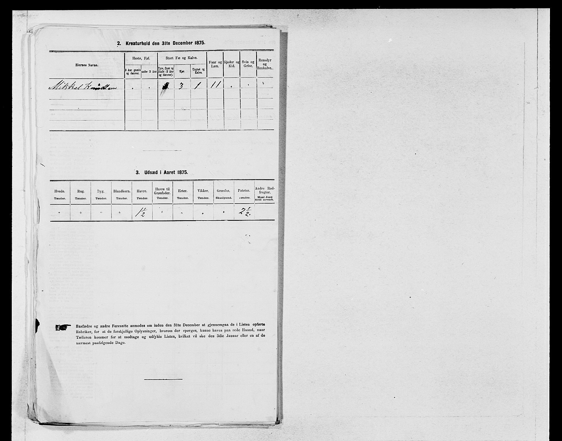 SAB, Folketelling 1875 for 1226P Strandebarm prestegjeld, 1875, s. 658