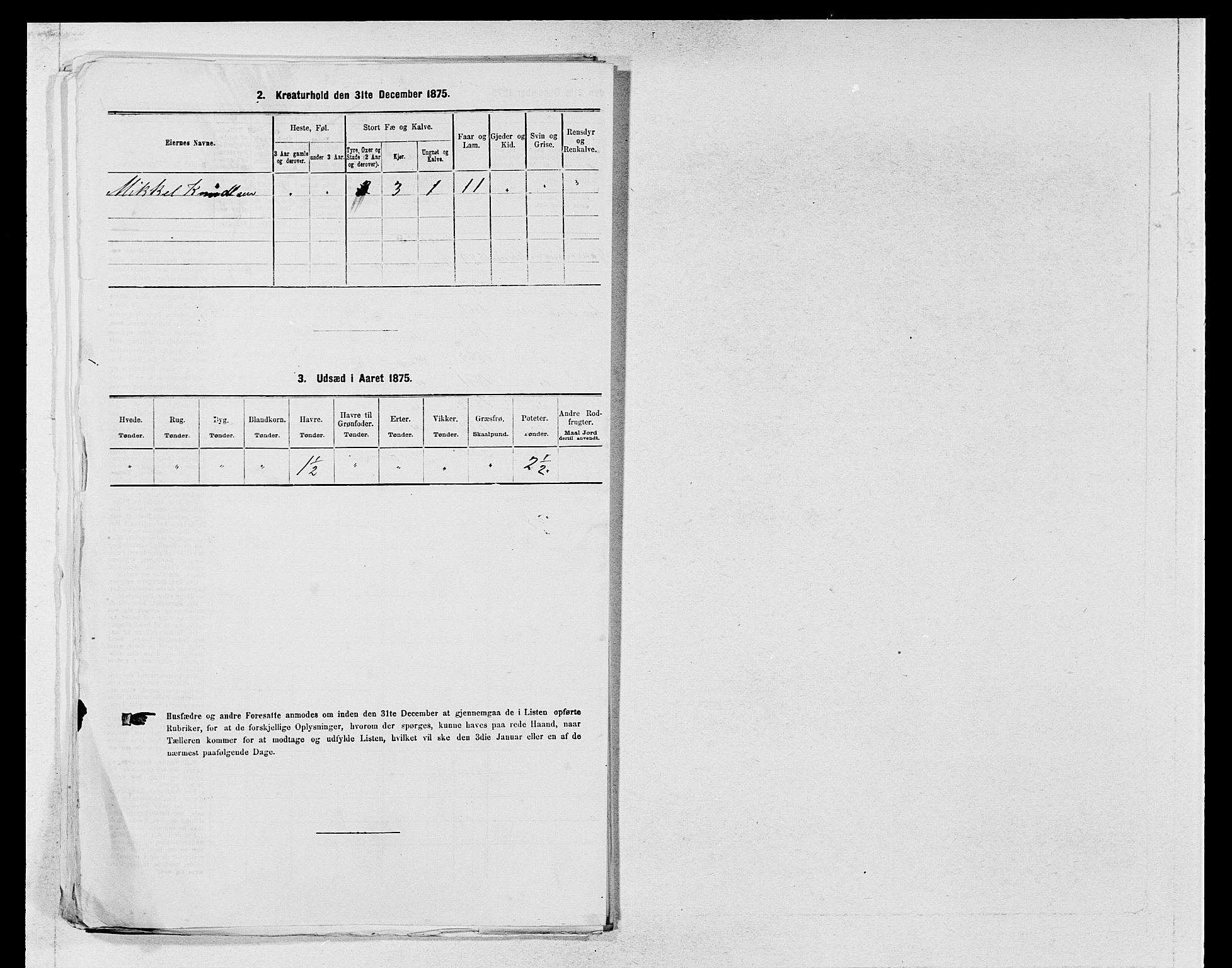 SAB, Folketelling 1875 for 1226P Strandebarm prestegjeld, 1875, s. 658