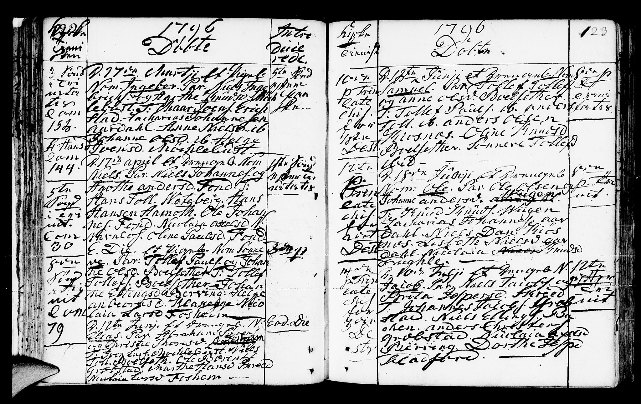 Jølster sokneprestembete, AV/SAB-A-80701/H/Haa/Haaa/L0006: Ministerialbok nr. A 6, 1790-1821, s. 122-123
