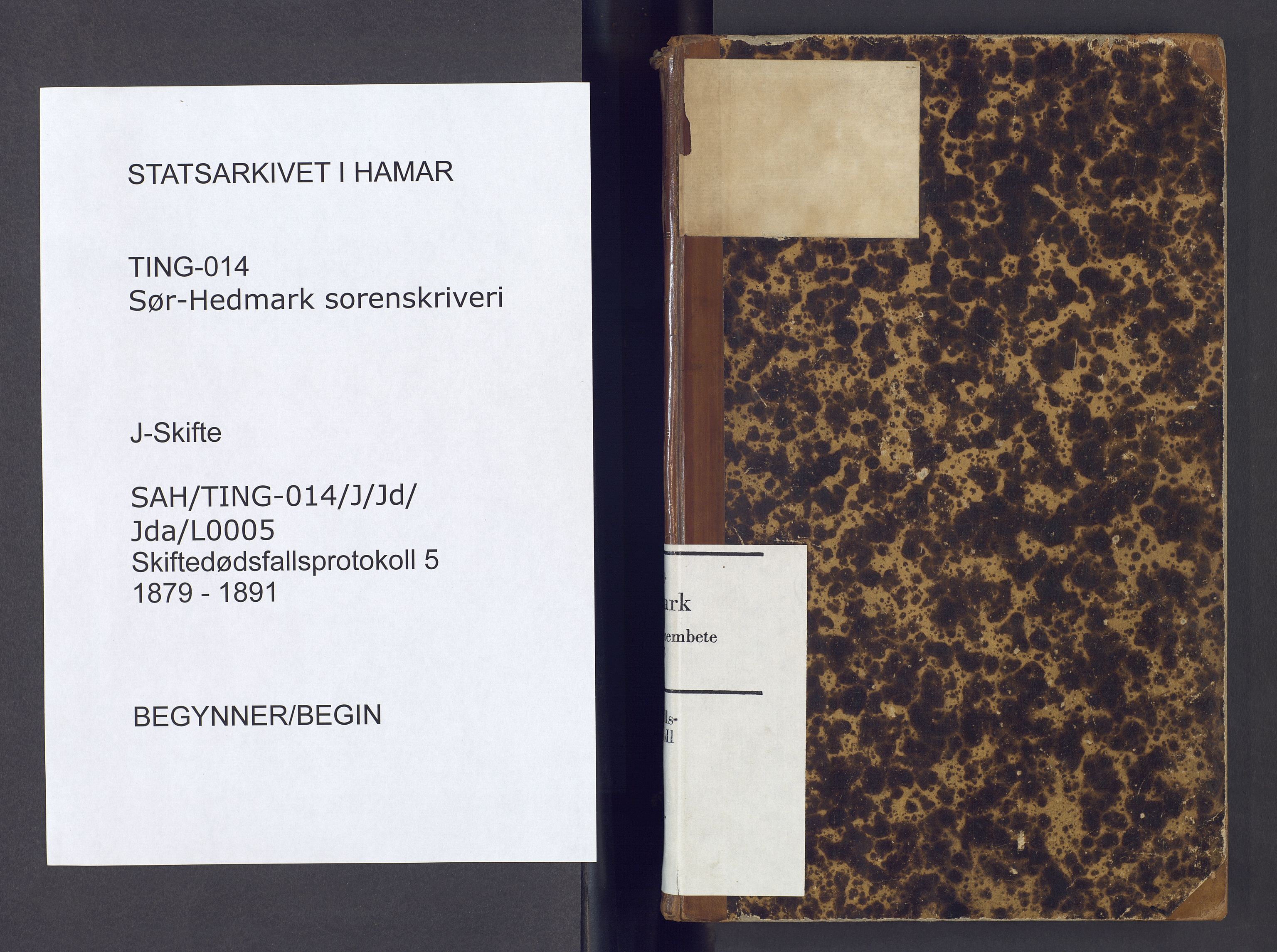 Sør-Hedmark sorenskriveri, SAH/TING-014/J/Jd/Jda/L0005: Dødsfallsprotokoll, 1879-1891