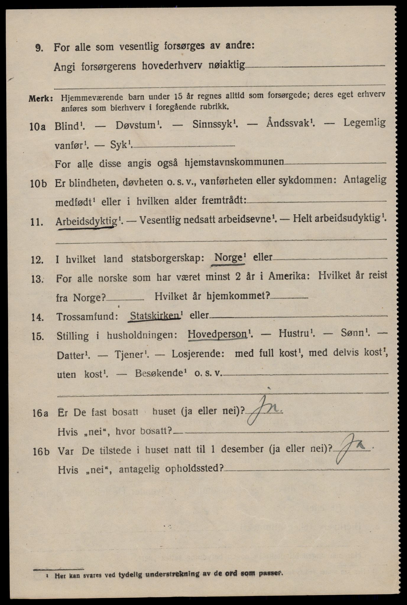SAKO, Folketelling 1920 for 0826 Tinn herred, 1920, s. 6773