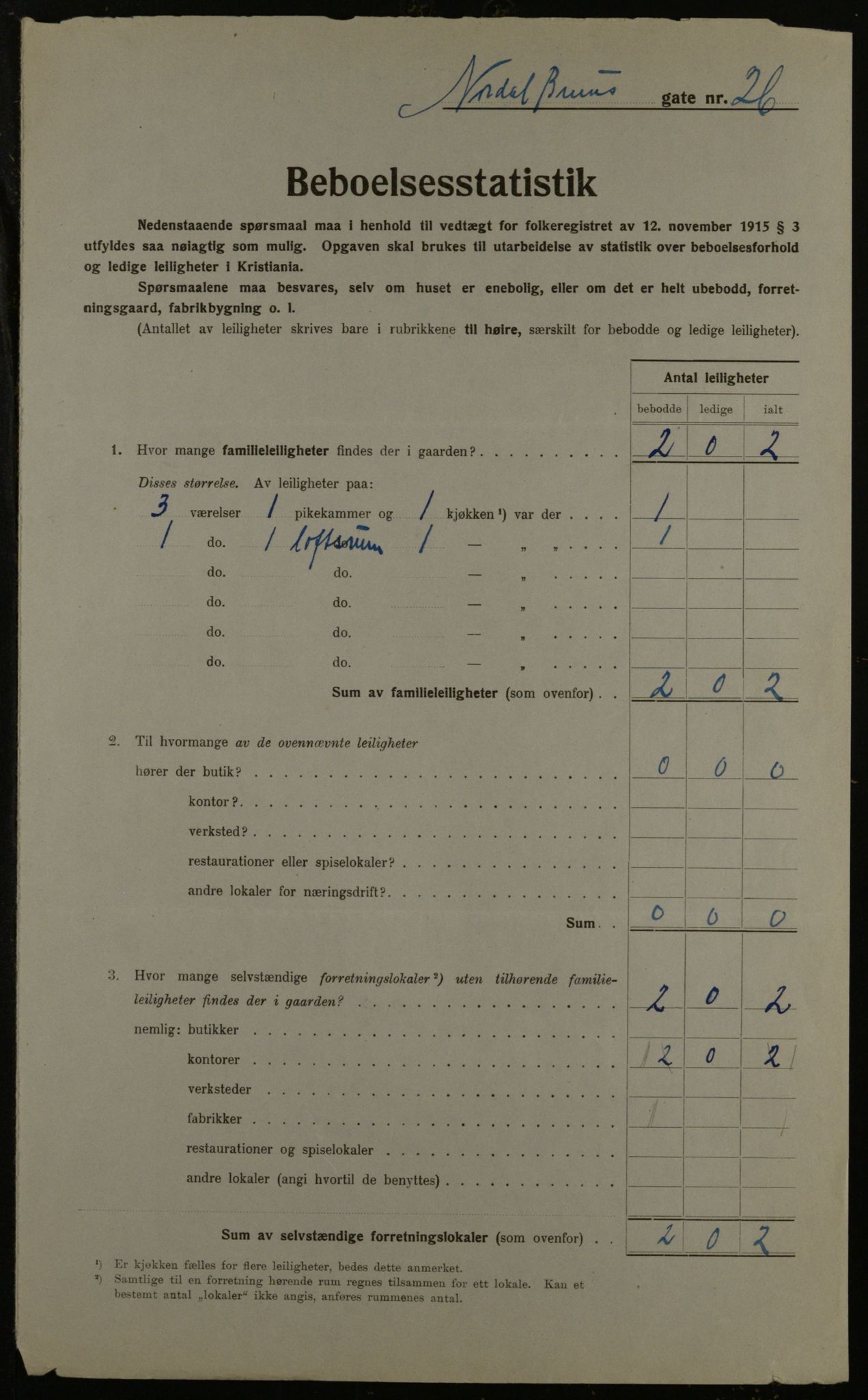 OBA, Kommunal folketelling 1.12.1923 for Kristiania, 1923, s. 79647