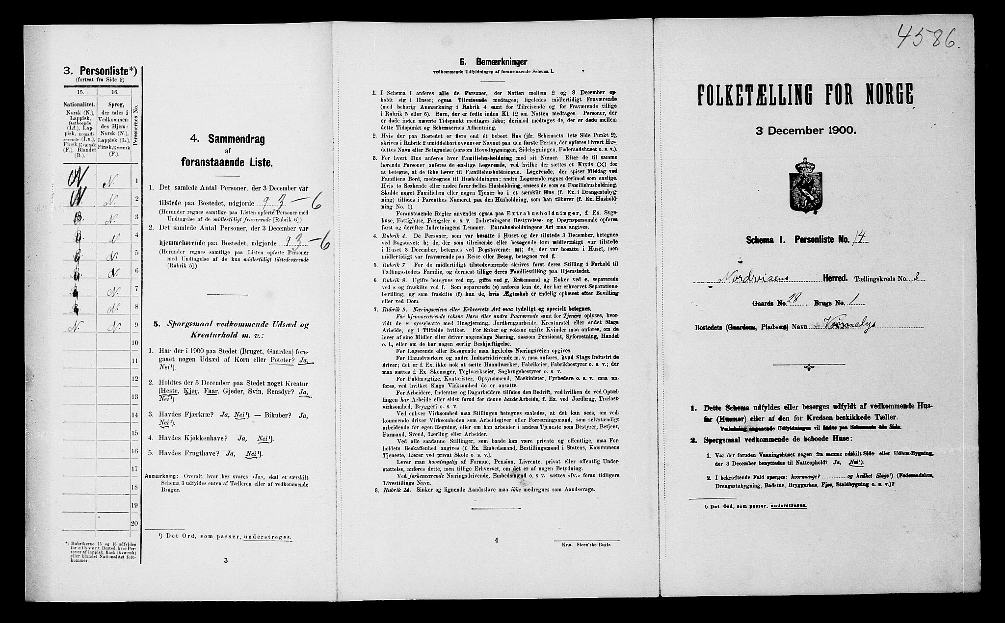 SATØ, Folketelling 1900 for 1942 Nordreisa herred, 1900, s. 389