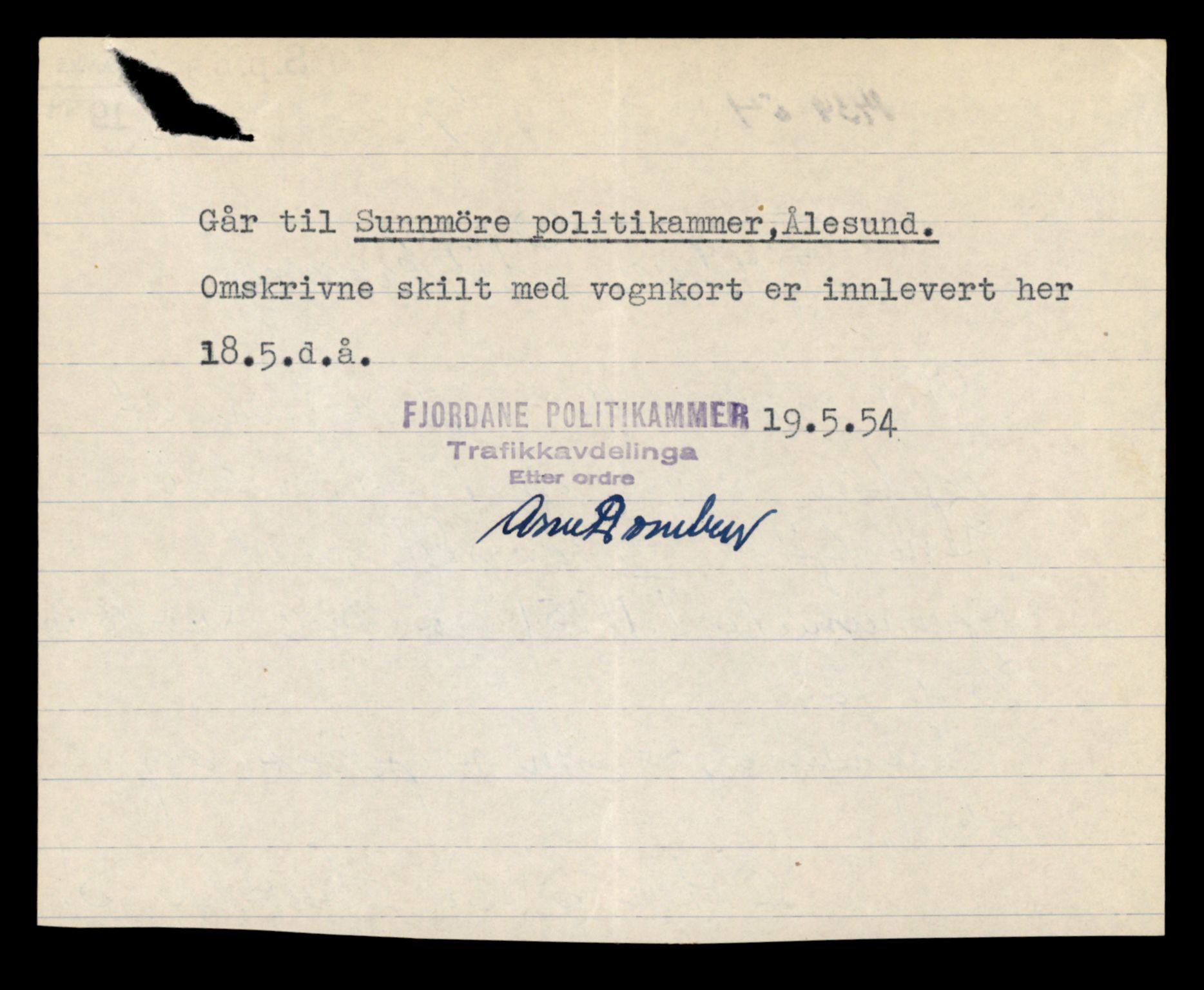 Møre og Romsdal vegkontor - Ålesund trafikkstasjon, AV/SAT-A-4099/F/Fe/L0031: Registreringskort for kjøretøy T 11800 - T 11996, 1927-1998, s. 2579