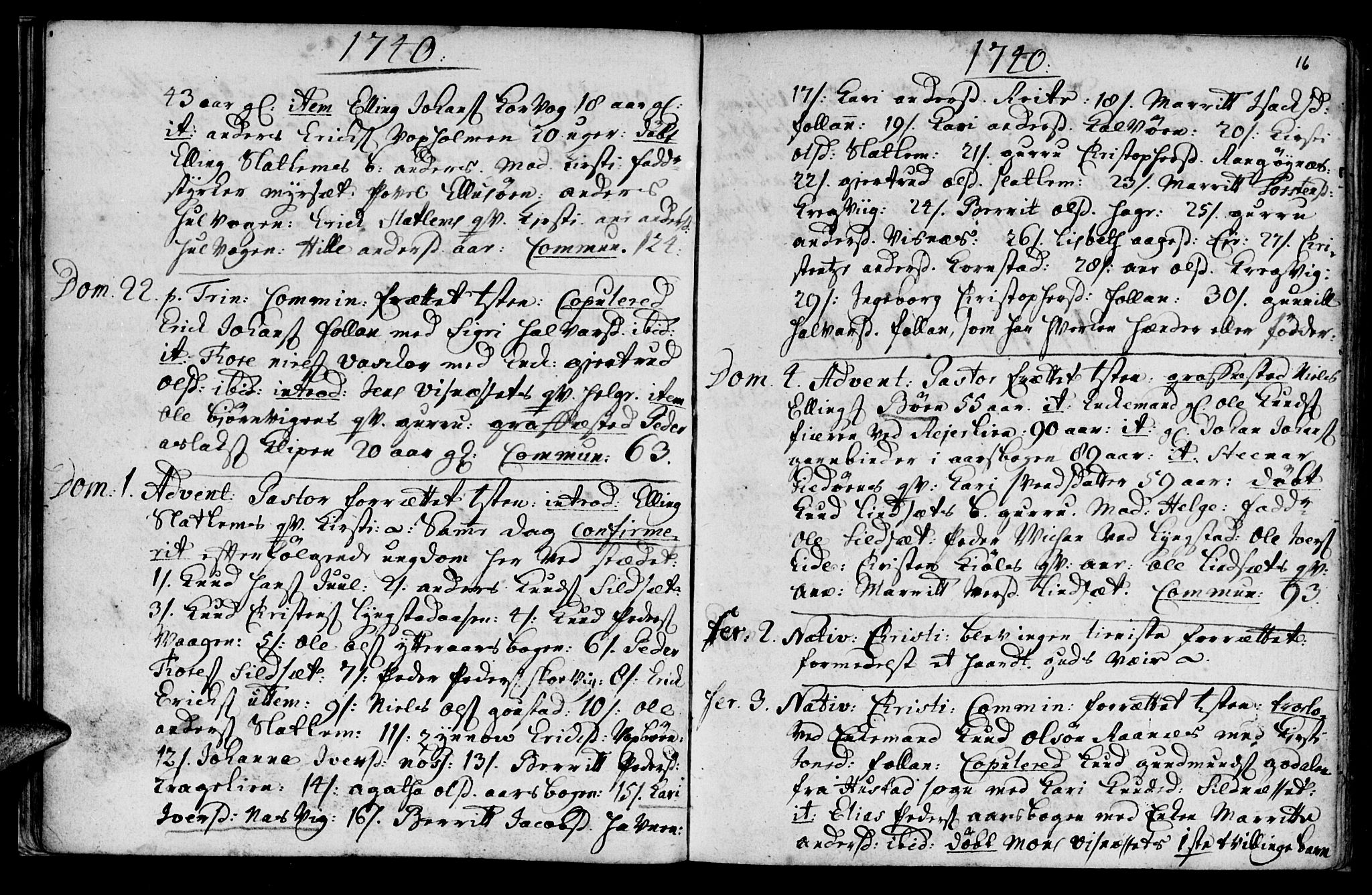 Ministerialprotokoller, klokkerbøker og fødselsregistre - Møre og Romsdal, AV/SAT-A-1454/570/L0827: Ministerialbok nr. 570A01, 1737-1749, s. 16