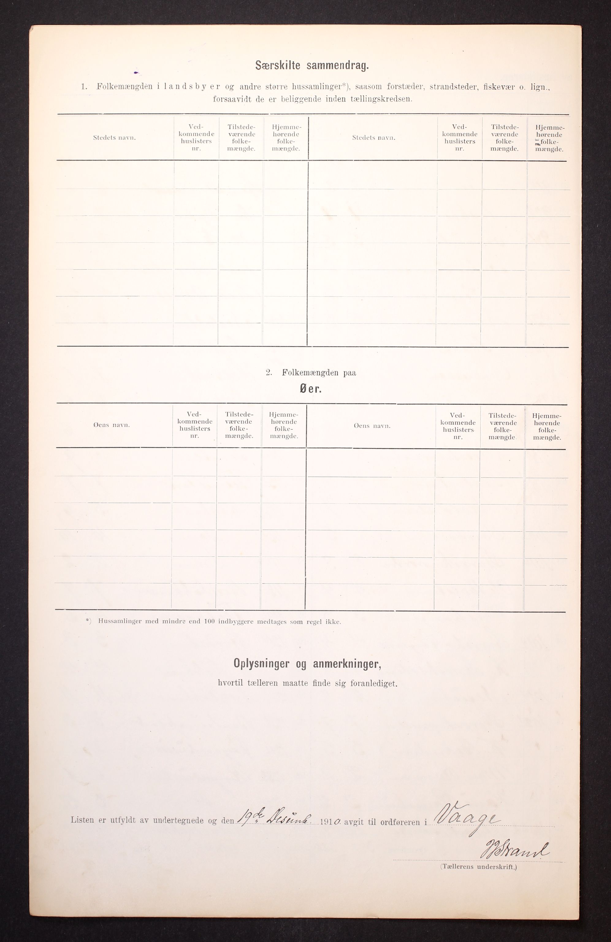 RA, Folketelling 1910 for 0515 Vågå herred, 1910, s. 21
