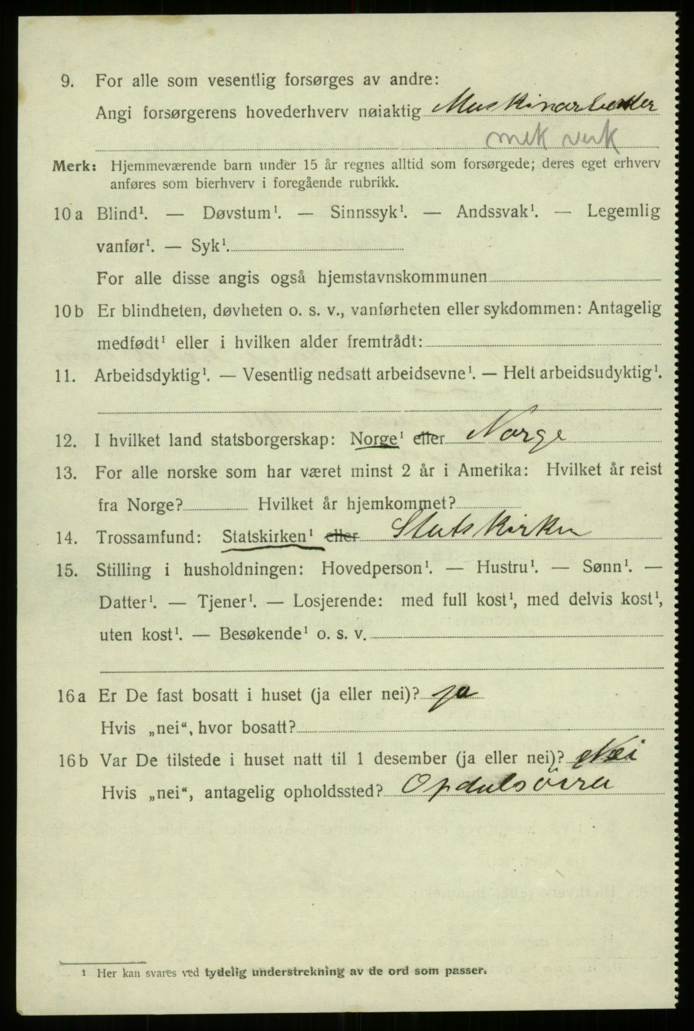 SAB, Folketelling 1920 for 1301 Bergen kjøpstad, 1920, s. 206513