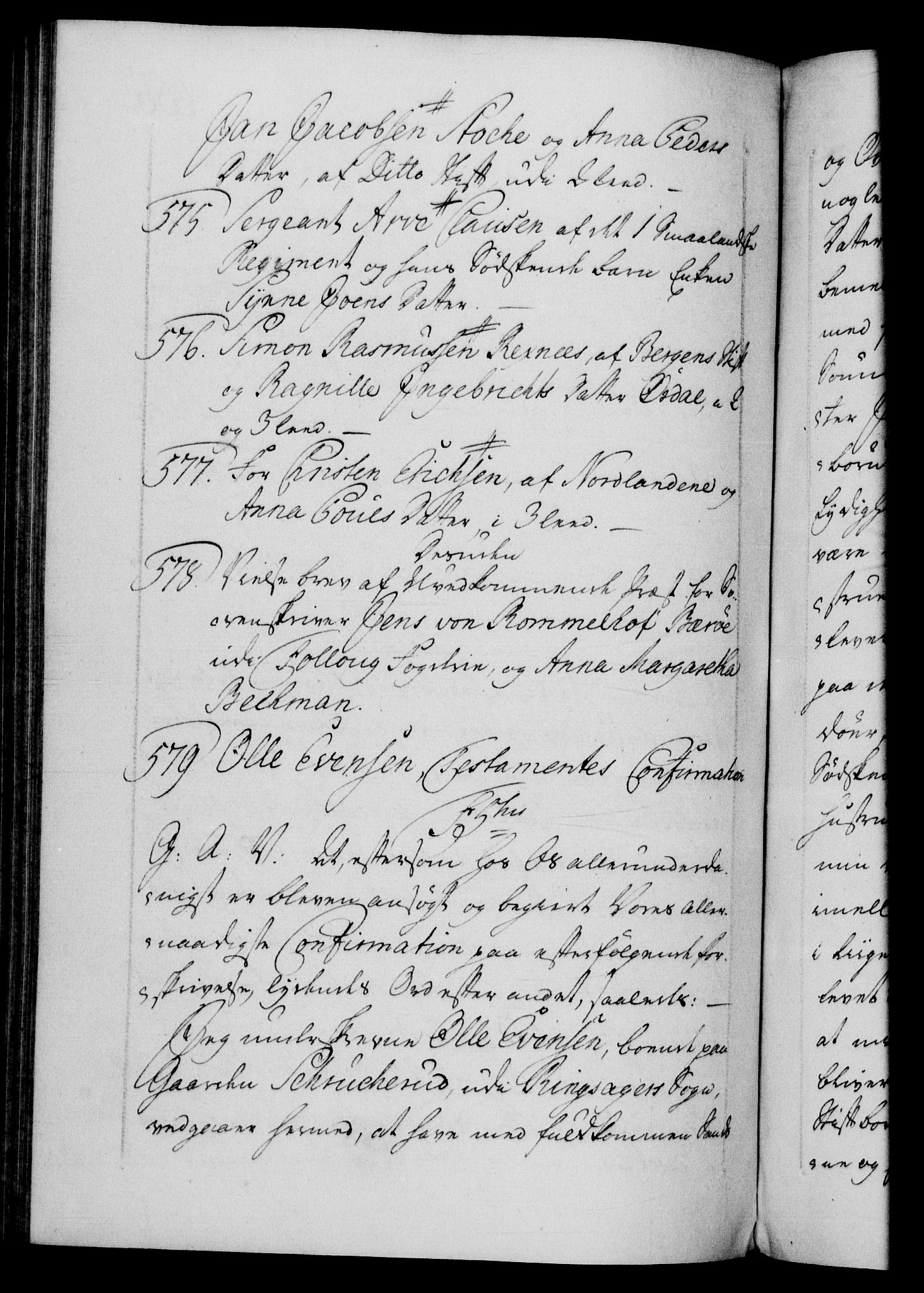 Danske Kanselli 1572-1799, AV/RA-EA-3023/F/Fc/Fca/Fcaa/L0042: Norske registre, 1763-1766, s. 466b