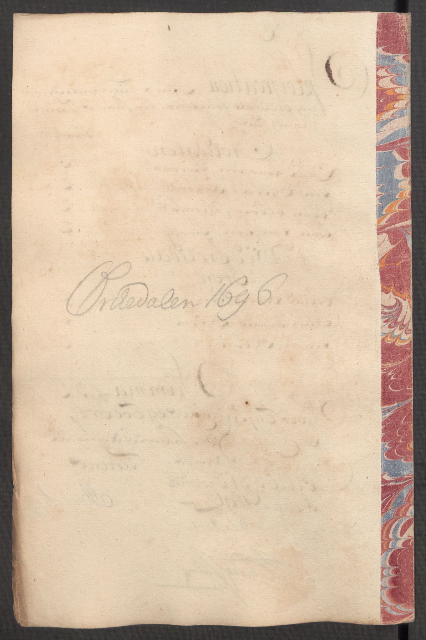Rentekammeret inntil 1814, Reviderte regnskaper, Fogderegnskap, AV/RA-EA-4092/R60/L3946: Fogderegnskap Orkdal og Gauldal, 1696, s. 211