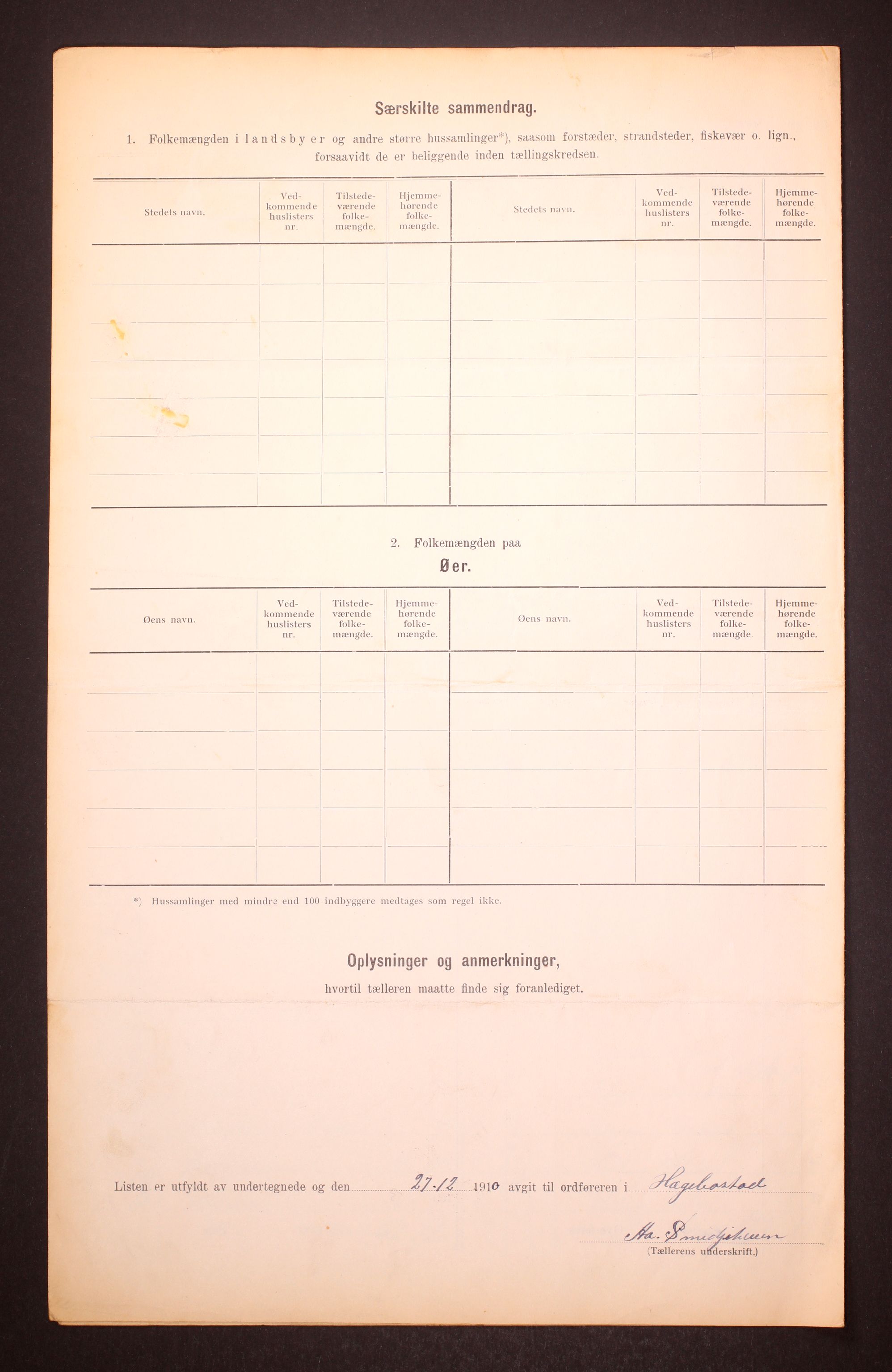 RA, Folketelling 1910 for 1034 Hægebostad herred, 1910, s. 37