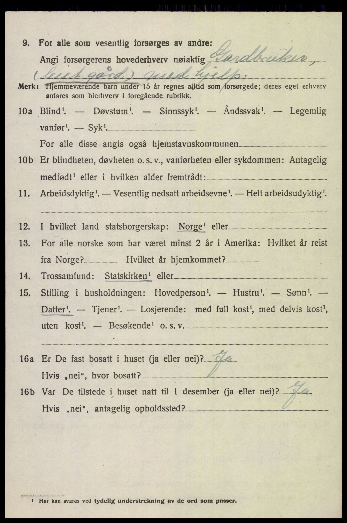 SAK, Folketelling 1920 for 1019 Halse og Harkmark herred, 1920, s. 7304