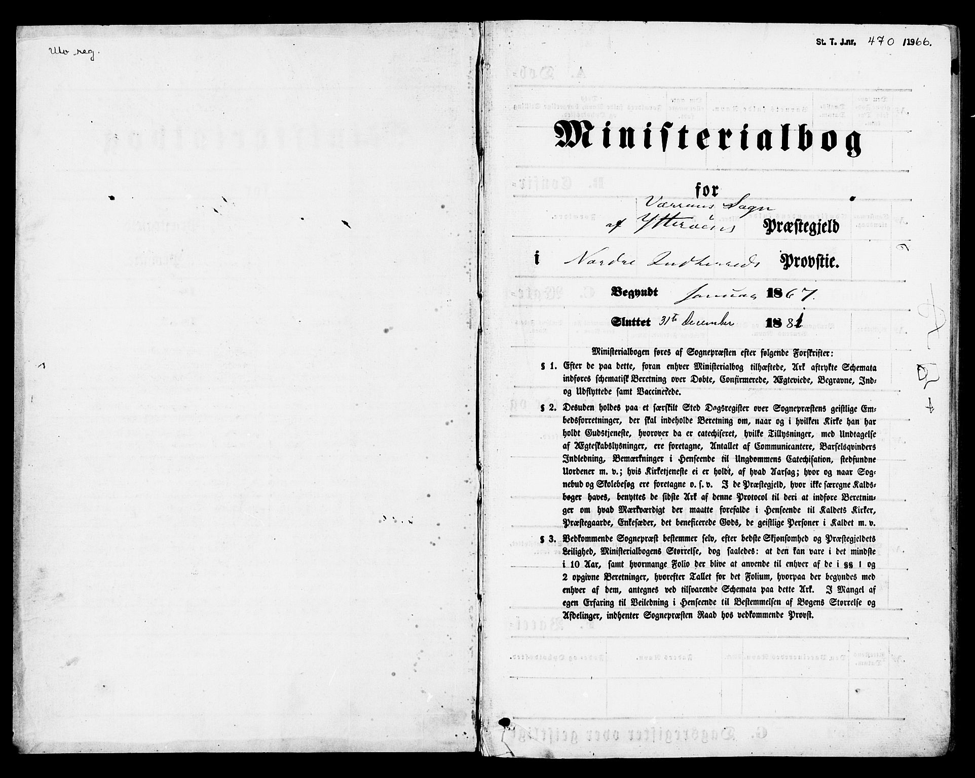 Ministerialprotokoller, klokkerbøker og fødselsregistre - Nord-Trøndelag, SAT/A-1458/744/L0419: Ministerialbok nr. 744A03, 1867-1881