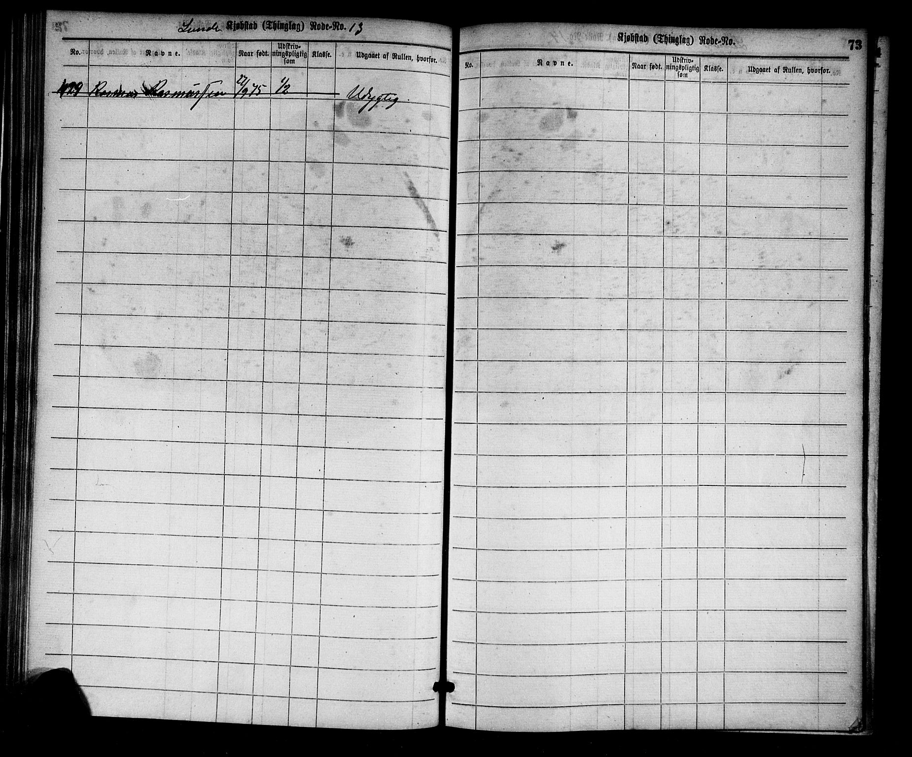 Sogndal mønstringskrets, AV/SAK-2031-0020/F/Ff/L0001: Utskrivningsregisterrulle, nr som i hovedrulle, P-6, 1860-1900, s. 80