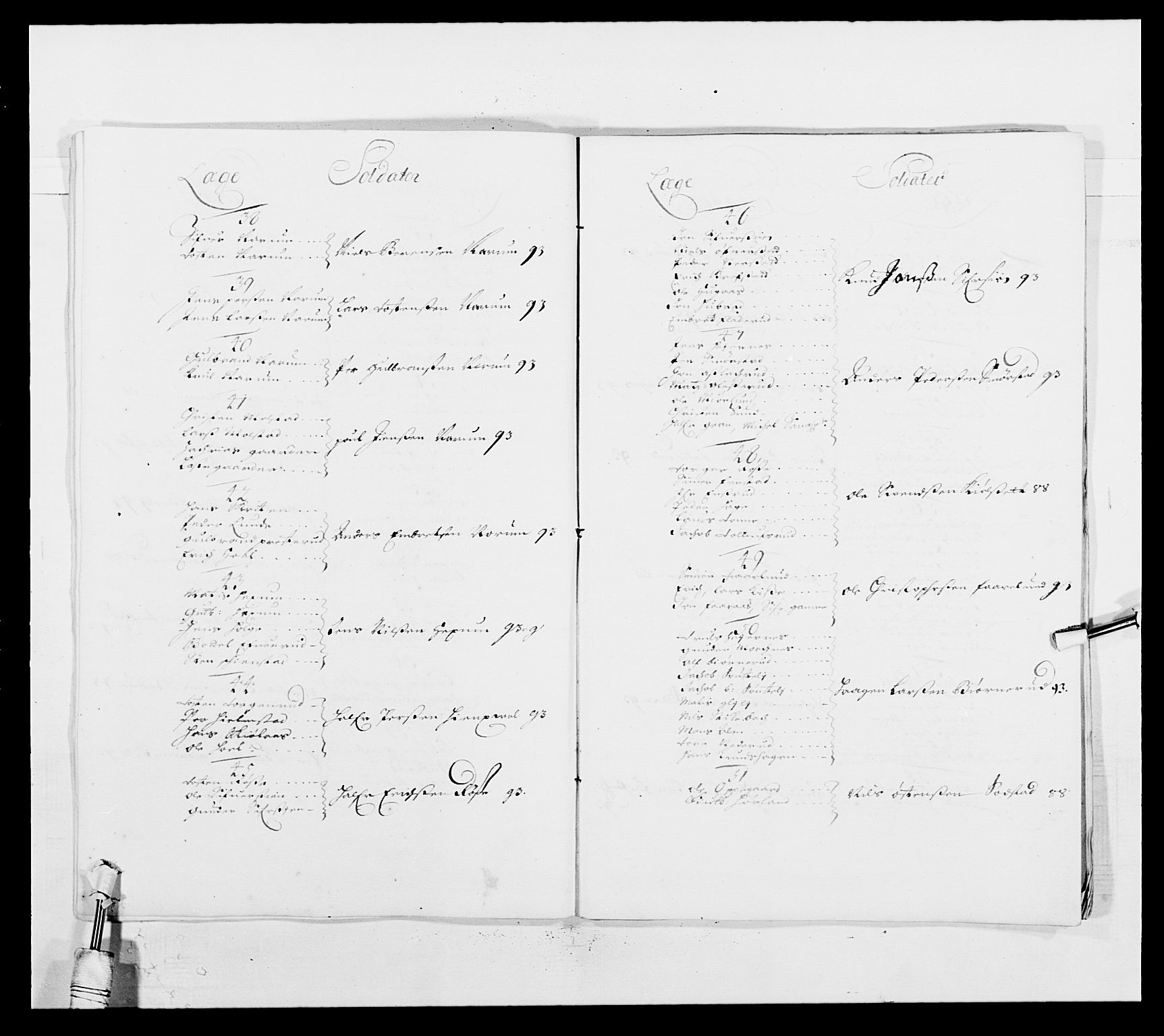 Kommanderende general (KG I) med Det norske krigsdirektorium, AV/RA-EA-5419/E/Ea/L0499: Opplandske regiment, 1690-1693, s. 387