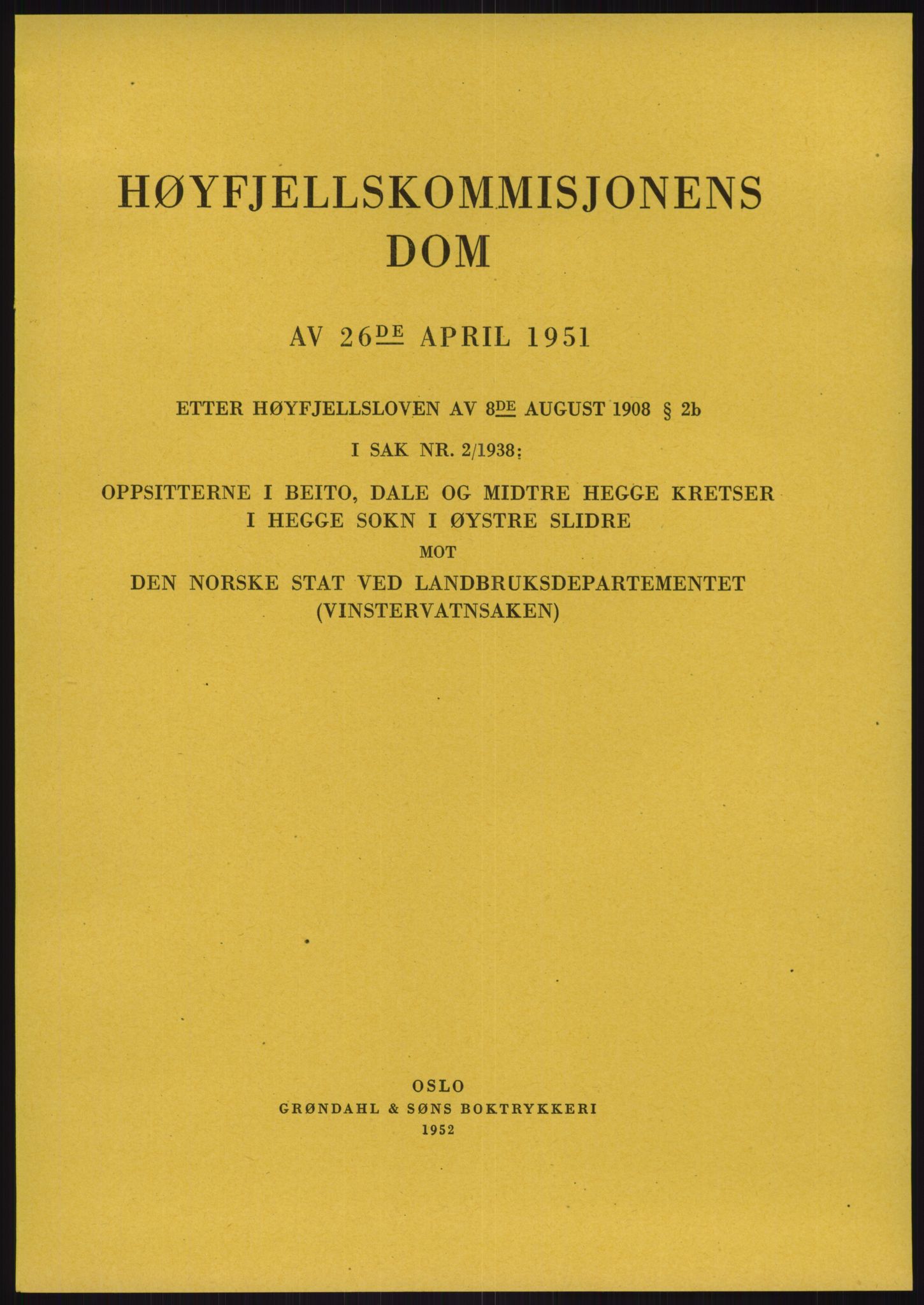 Høyfjellskommisjonen, RA/S-1546/X/Xa/L0001: Nr. 1-33, 1909-1953, s. 5967