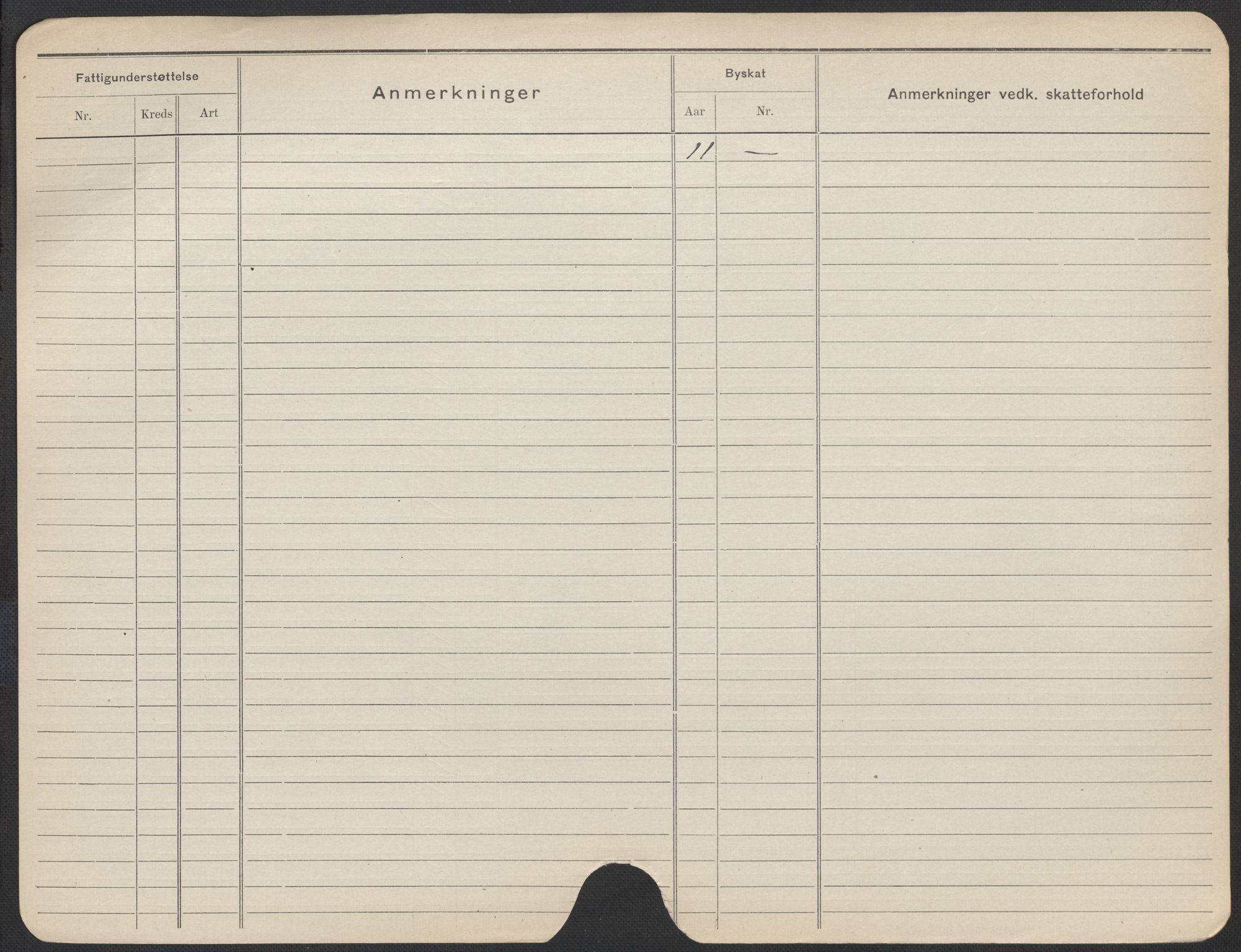 Oslo folkeregister, Registerkort, SAO/A-11715/F/Fa/Fac/L0014: Kvinner, 1906-1914, s. 1126b