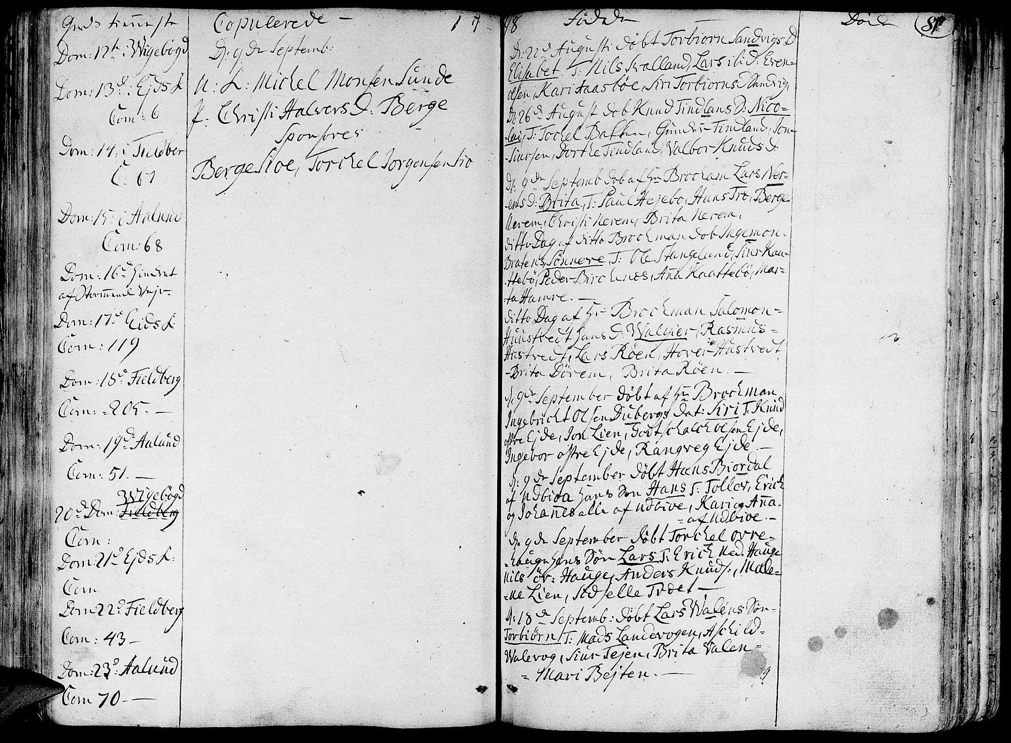 Fjelberg sokneprestembete, SAB/A-75201/H/Haa: Ministerialbok nr. A 3, 1788-1815, s. 81