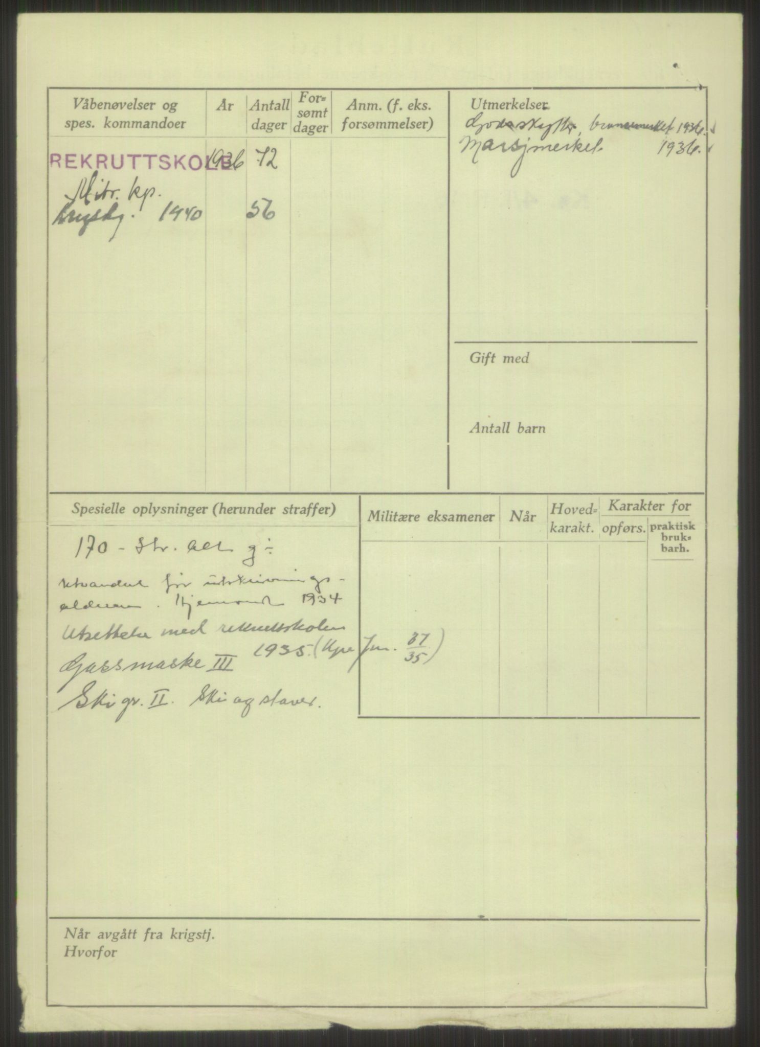 Forsvaret, Troms infanteriregiment nr. 16, AV/RA-RAFA-3146/P/Pa/L0016: Rulleblad for regimentets menige mannskaper, årsklasse 1932, 1932, s. 140