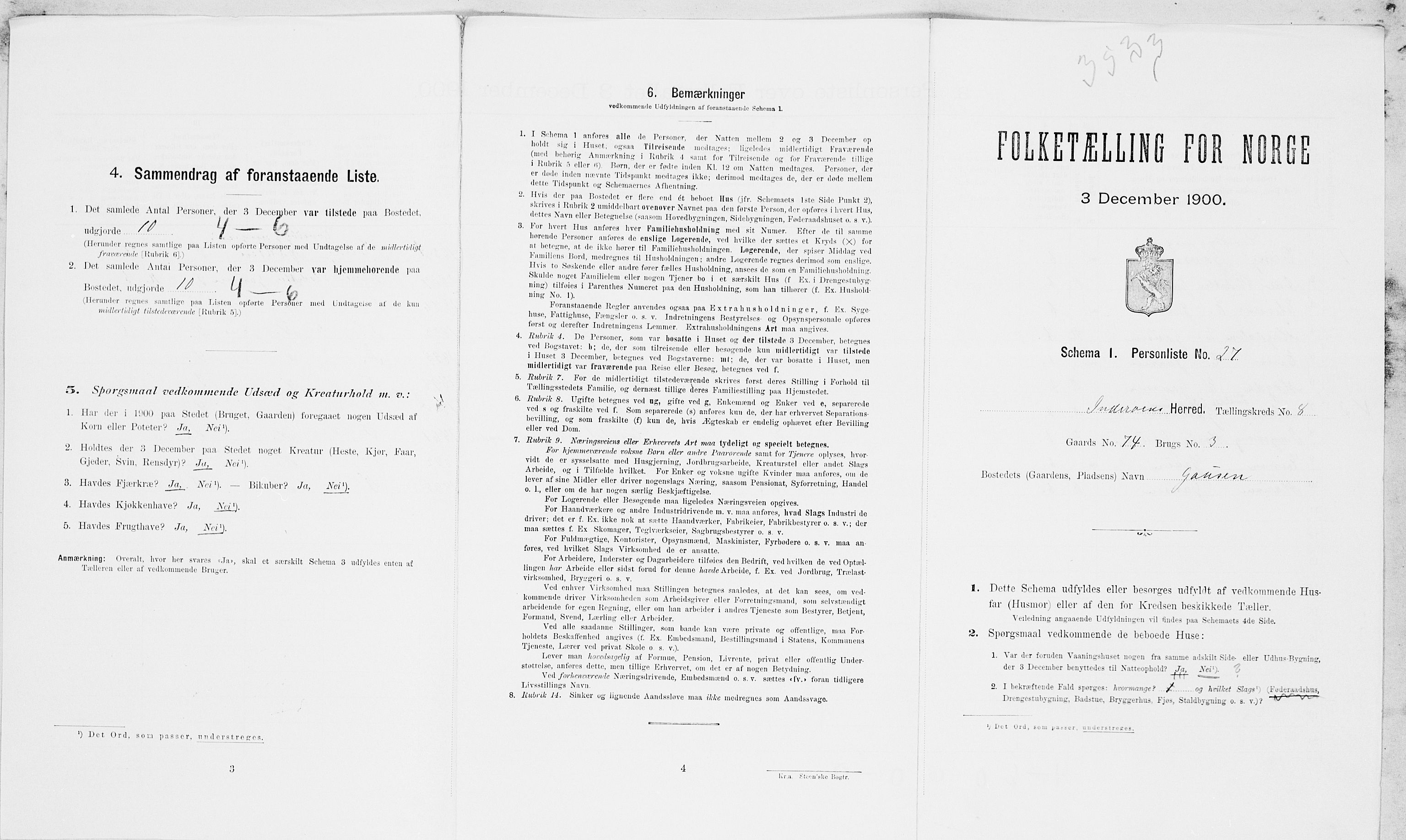 SAT, Folketelling 1900 for 1729 Inderøy herred, 1900, s. 1123