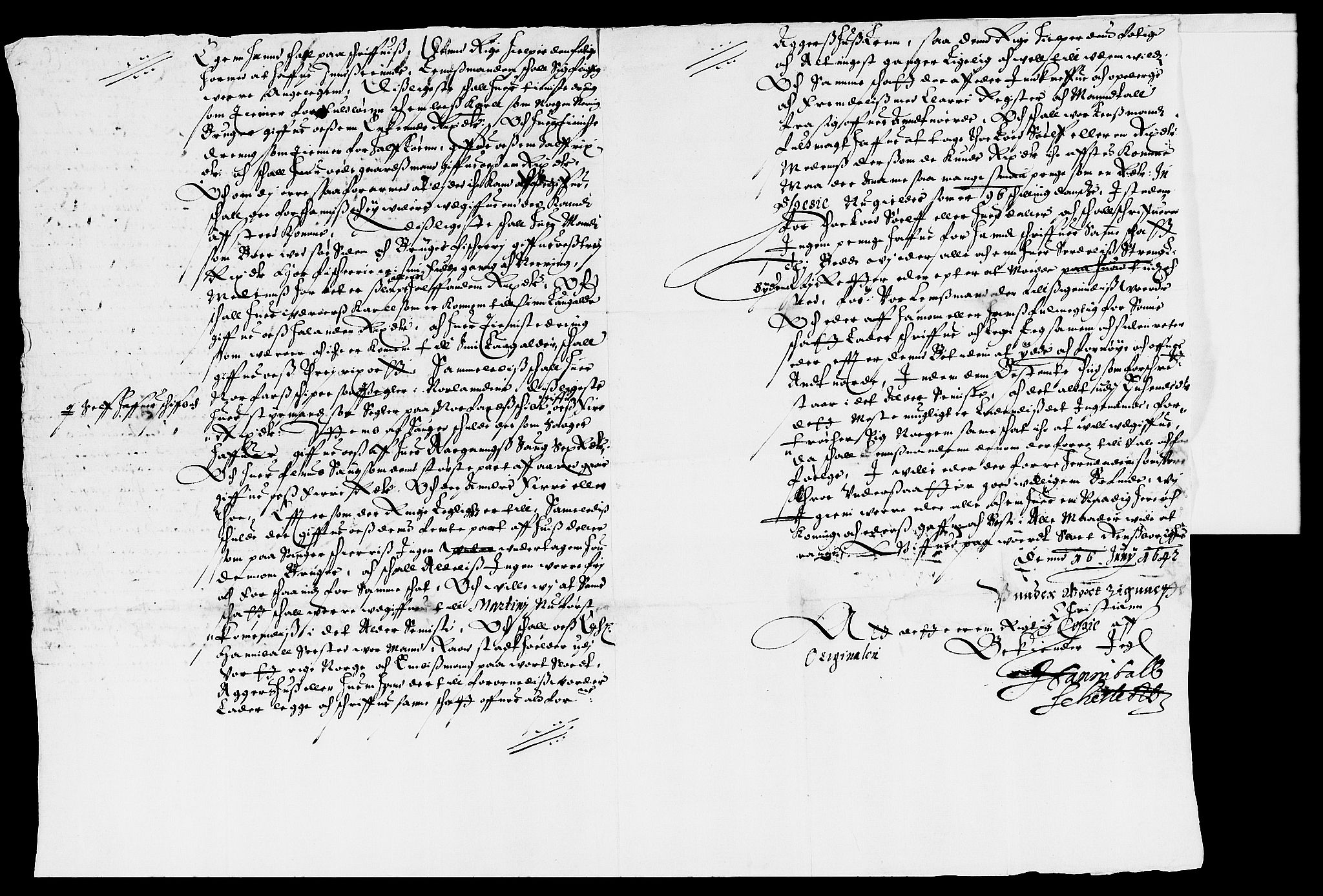 Rentekammeret inntil 1814, Reviderte regnskaper, Lensregnskaper, AV/RA-EA-5023/R/Rb/Rbl/L0008: Brunla len, 1641-1644