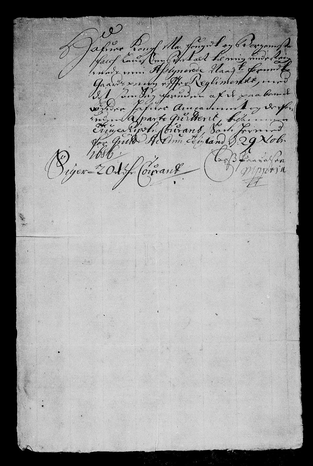 Rentekammeret inntil 1814, Reviderte regnskaper, Stiftamtstueregnskaper, Bergen stiftamt, AV/RA-EA-6043/R/Rc/L0080: Bergen stiftamt, 1686