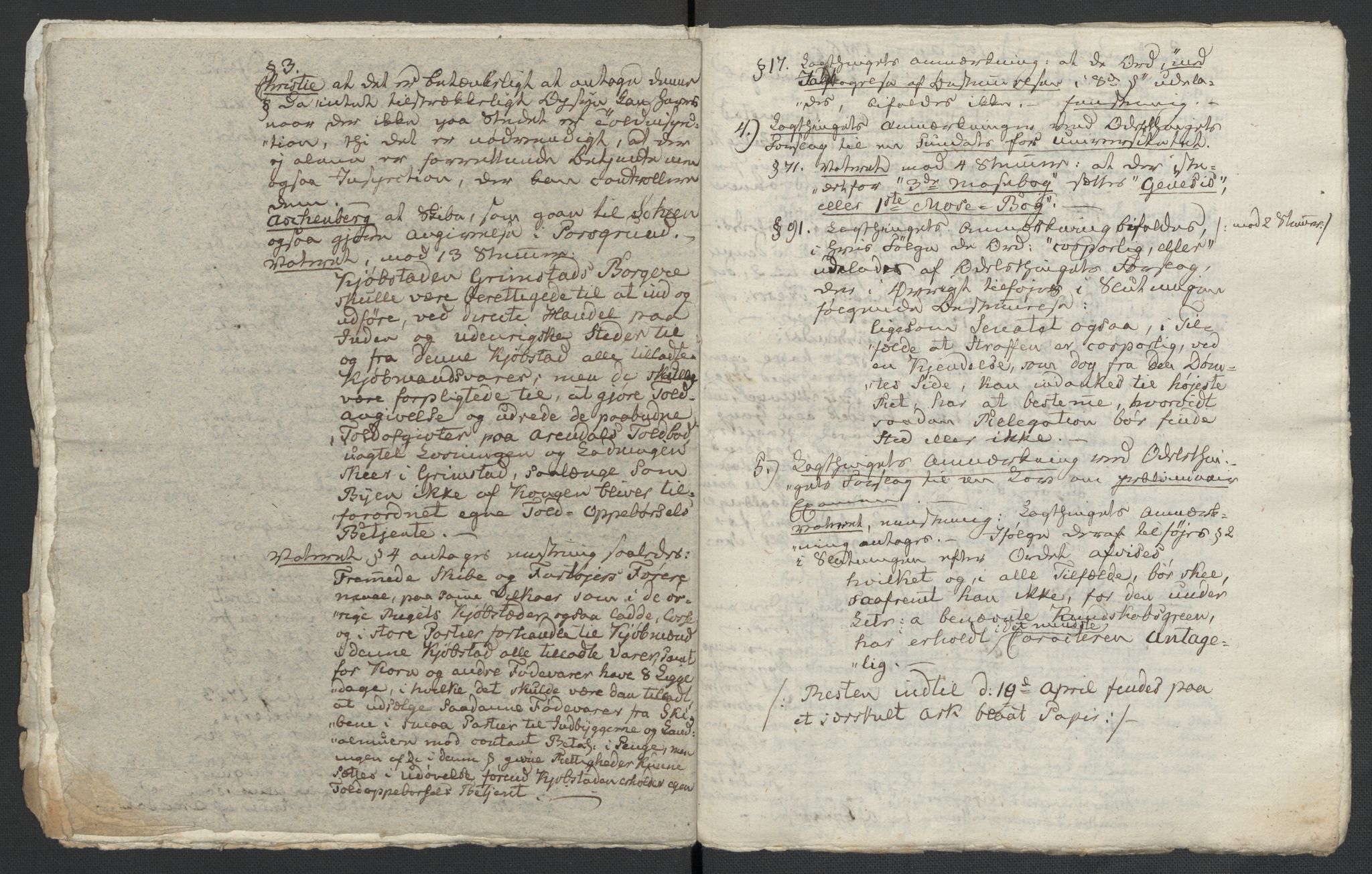 Christie, Wilhelm Frimann Koren, AV/RA-PA-0014/F/L0005: Christies dokumenter fra Stortinget, 1815-1816, s. 791