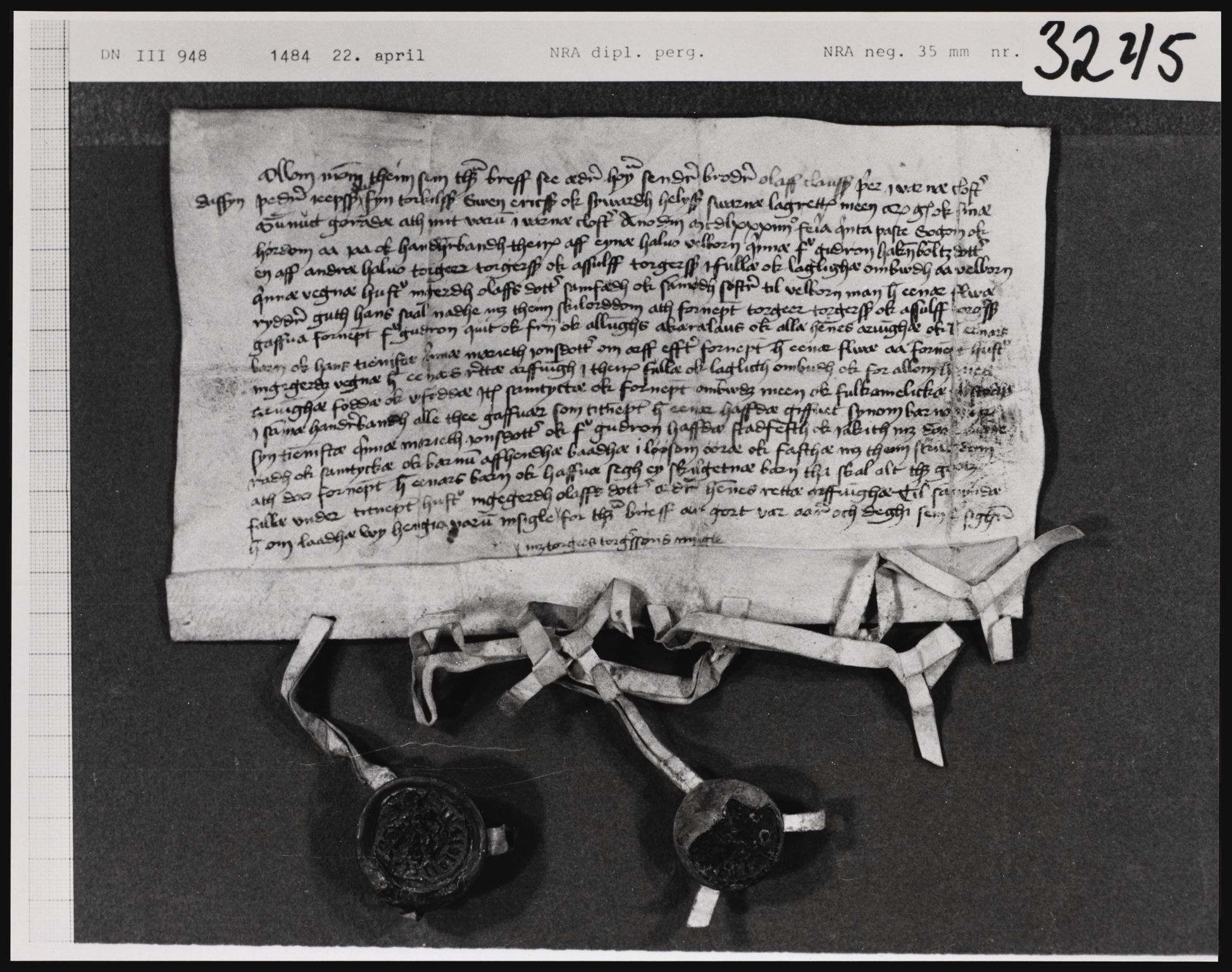 Riksarkivets diplomsamling, AV/RA-EA-5965/F01, 1333-1571, s. 4998