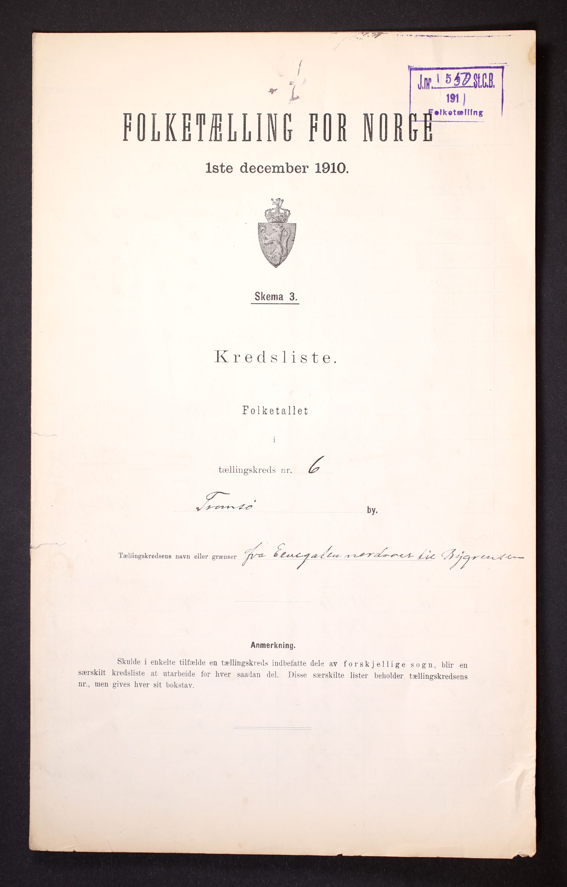 RA, Folketelling 1910 for 1902 Tromsø kjøpstad, 1910, s. 29