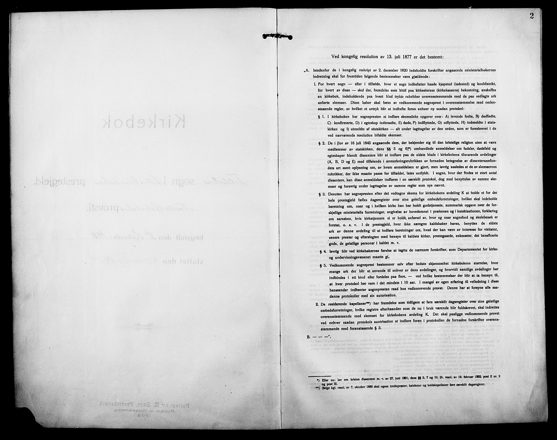 Alvdal prestekontor, AV/SAH-PREST-060/H/Ha/Hab/L0006: Klokkerbok nr. 6, 1910-1924, s. 2