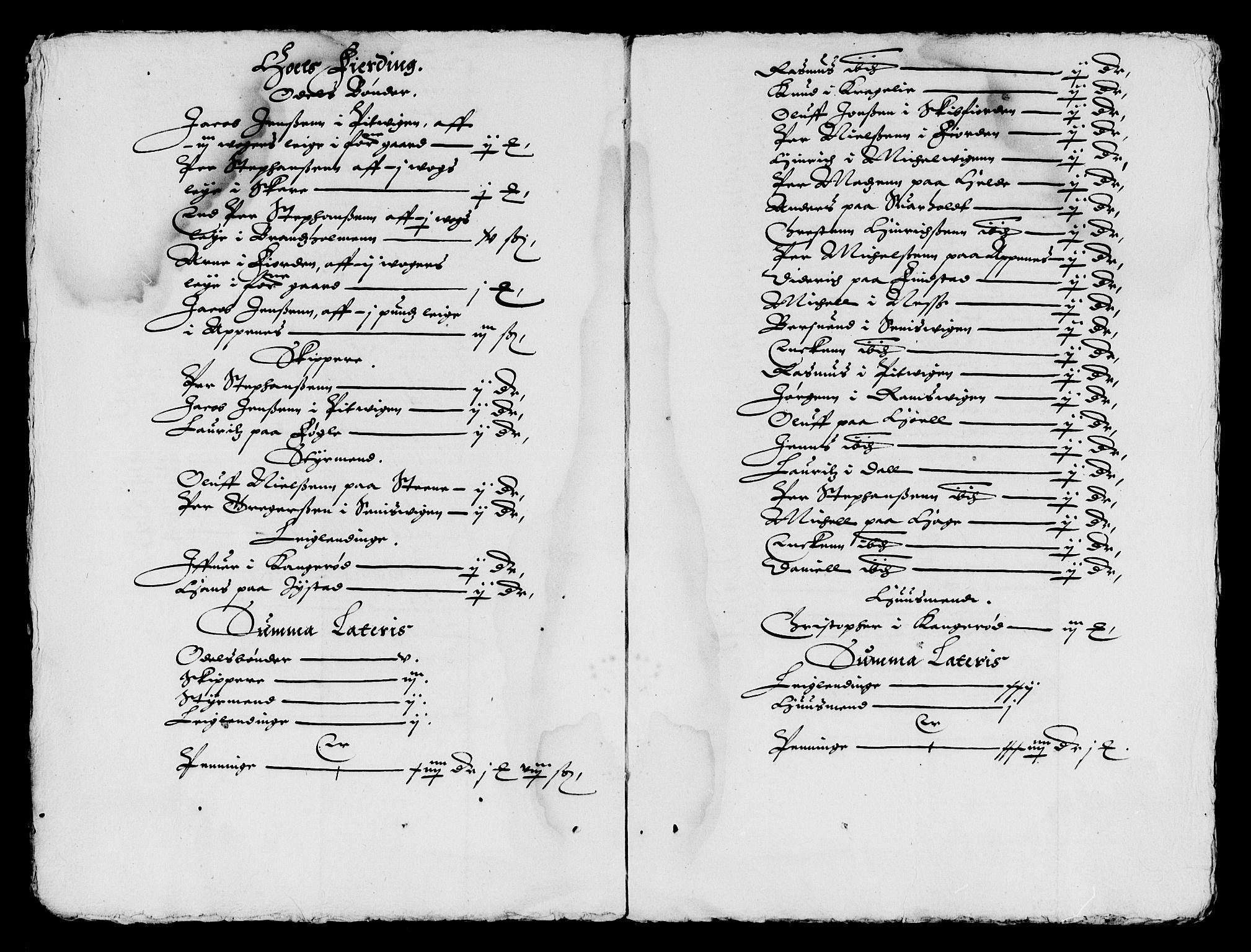 Rentekammeret inntil 1814, Reviderte regnskaper, Lensregnskaper, AV/RA-EA-5023/R/Rb/Rbz/L0007: Nordlandenes len, 1614-1616
