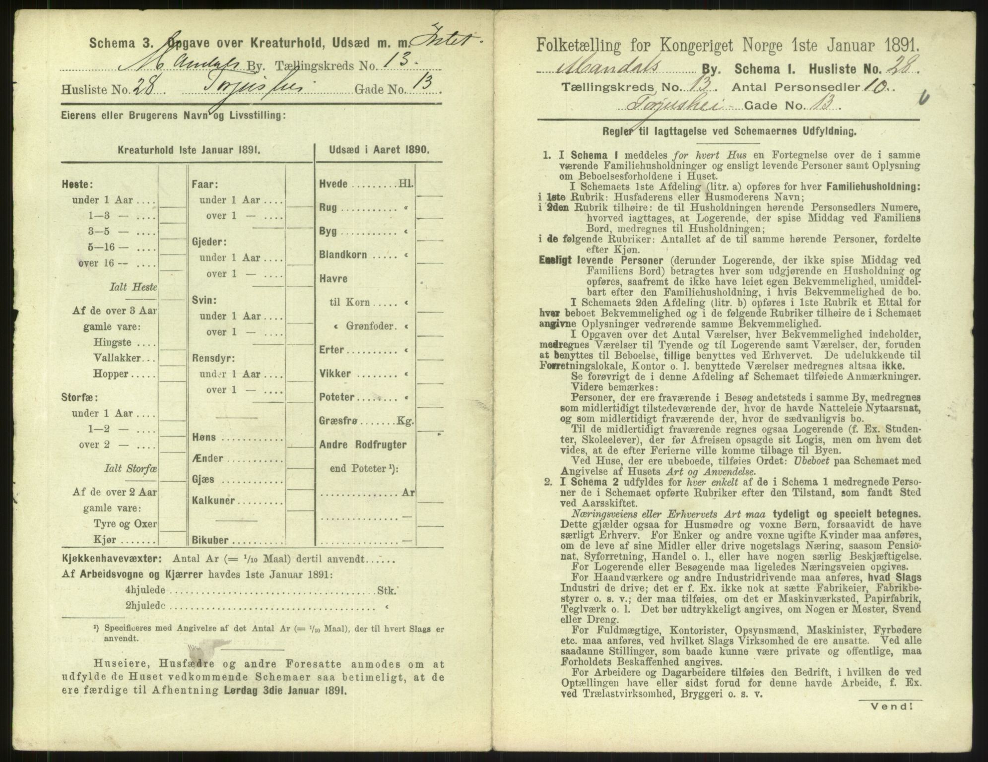 RA, Folketelling 1891 for 1002 Mandal ladested, 1891, s. 639