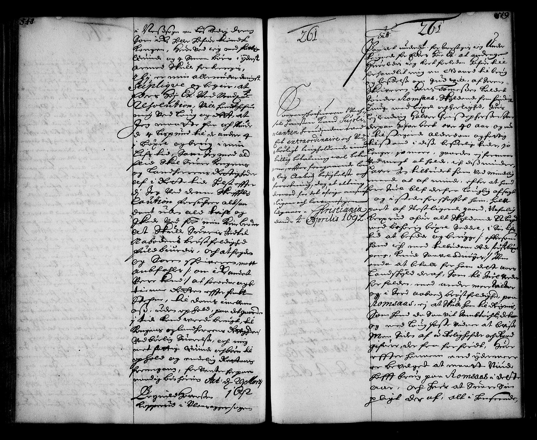 Stattholderembetet 1572-1771, AV/RA-EA-2870/Ae/L0009: Supplikasjons- og resolusjonsprotokoll, 1691-1692, s. 548-549