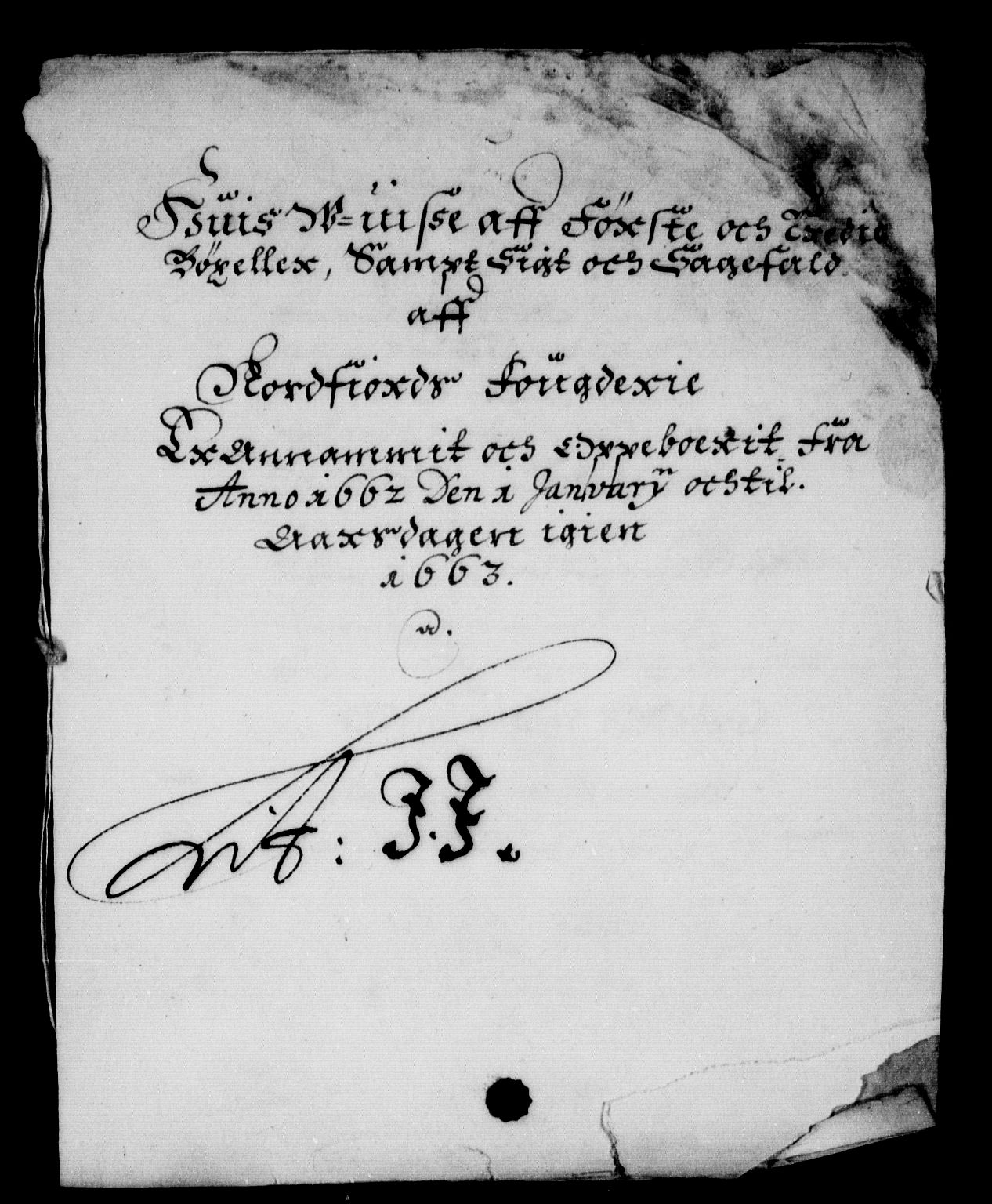 Rentekammeret inntil 1814, Reviderte regnskaper, Stiftamtstueregnskaper, Bergen stiftamt, RA/EA-6043/R/Rc/L0006: Bergen stiftamt, 1661-1662