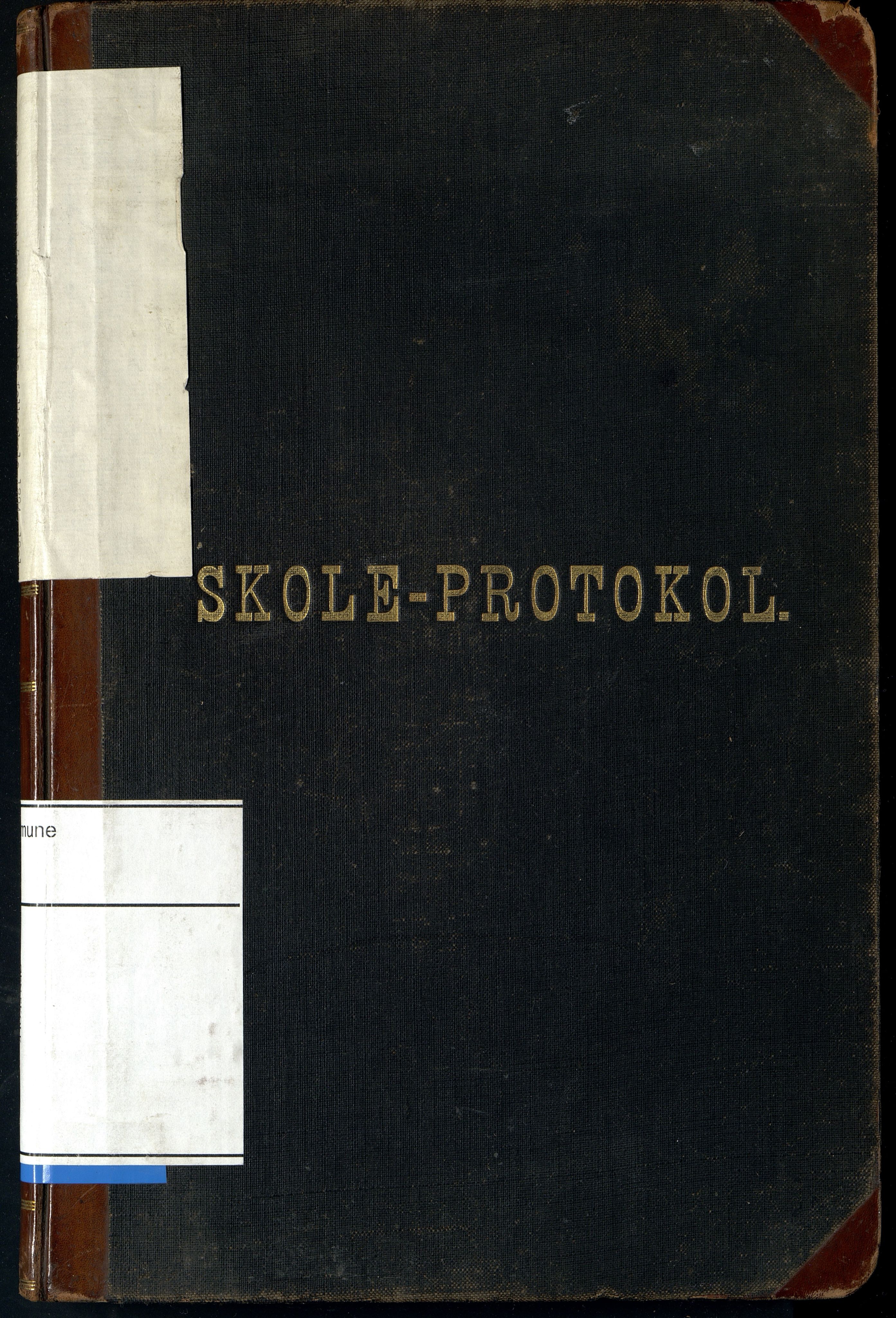 Lista kommune - Øen Skole, ARKSOR/1003LI567/H/L0002: Skoleprotokoll (d), 1894-1901