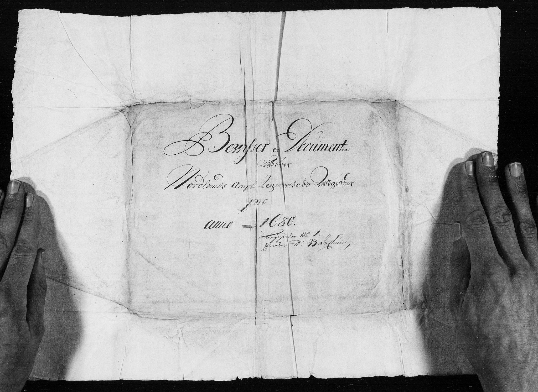 Rentekammeret inntil 1814, Reviderte regnskaper, Stiftamtstueregnskaper, Trondheim stiftamt og Nordland amt, AV/RA-EA-6044/R/Rh/L0007: Nordland amt, 1680
