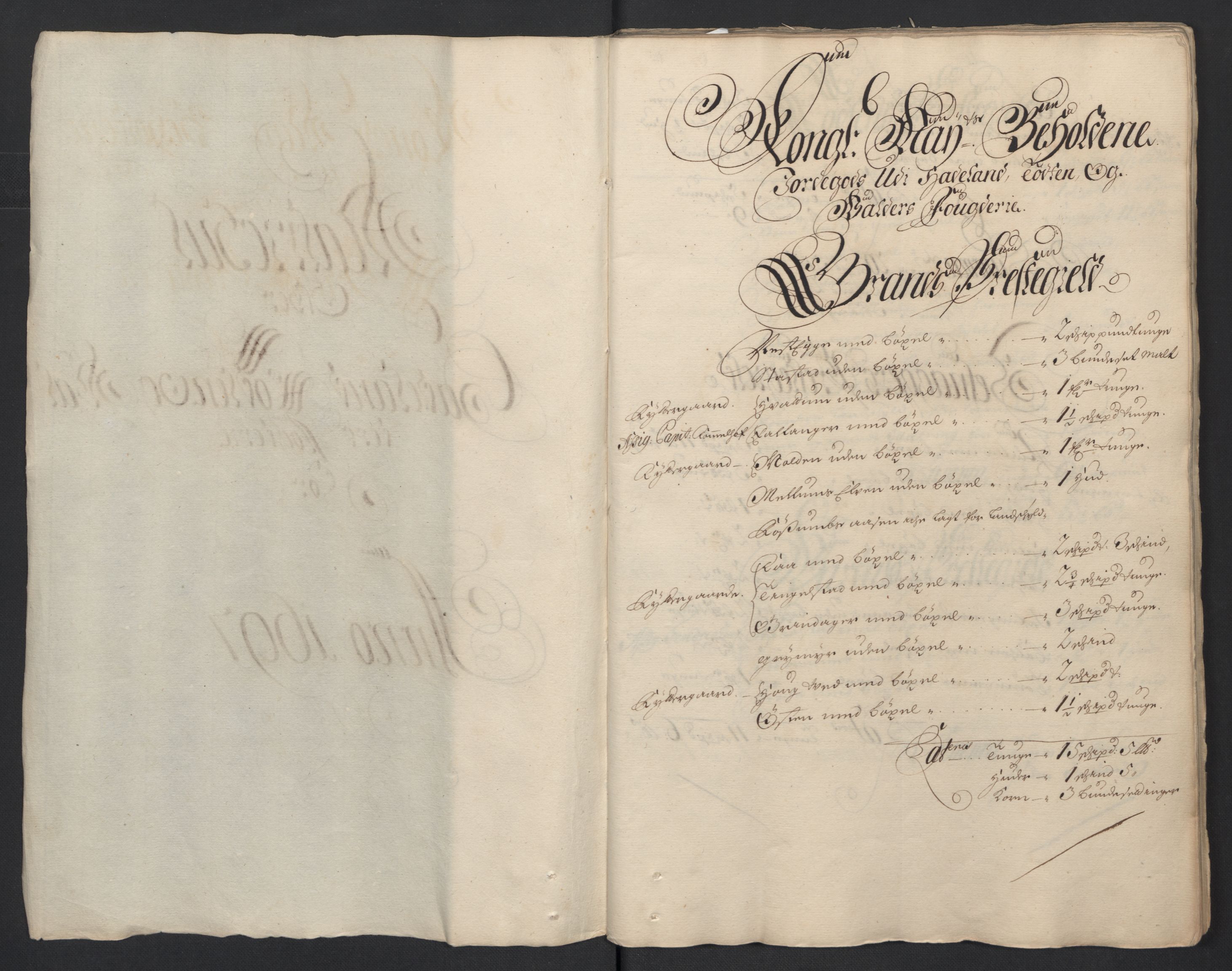 Rentekammeret inntil 1814, Reviderte regnskaper, Fogderegnskap, AV/RA-EA-4092/R18/L1295: Fogderegnskap Hadeland, Toten og Valdres, 1697, s. 19