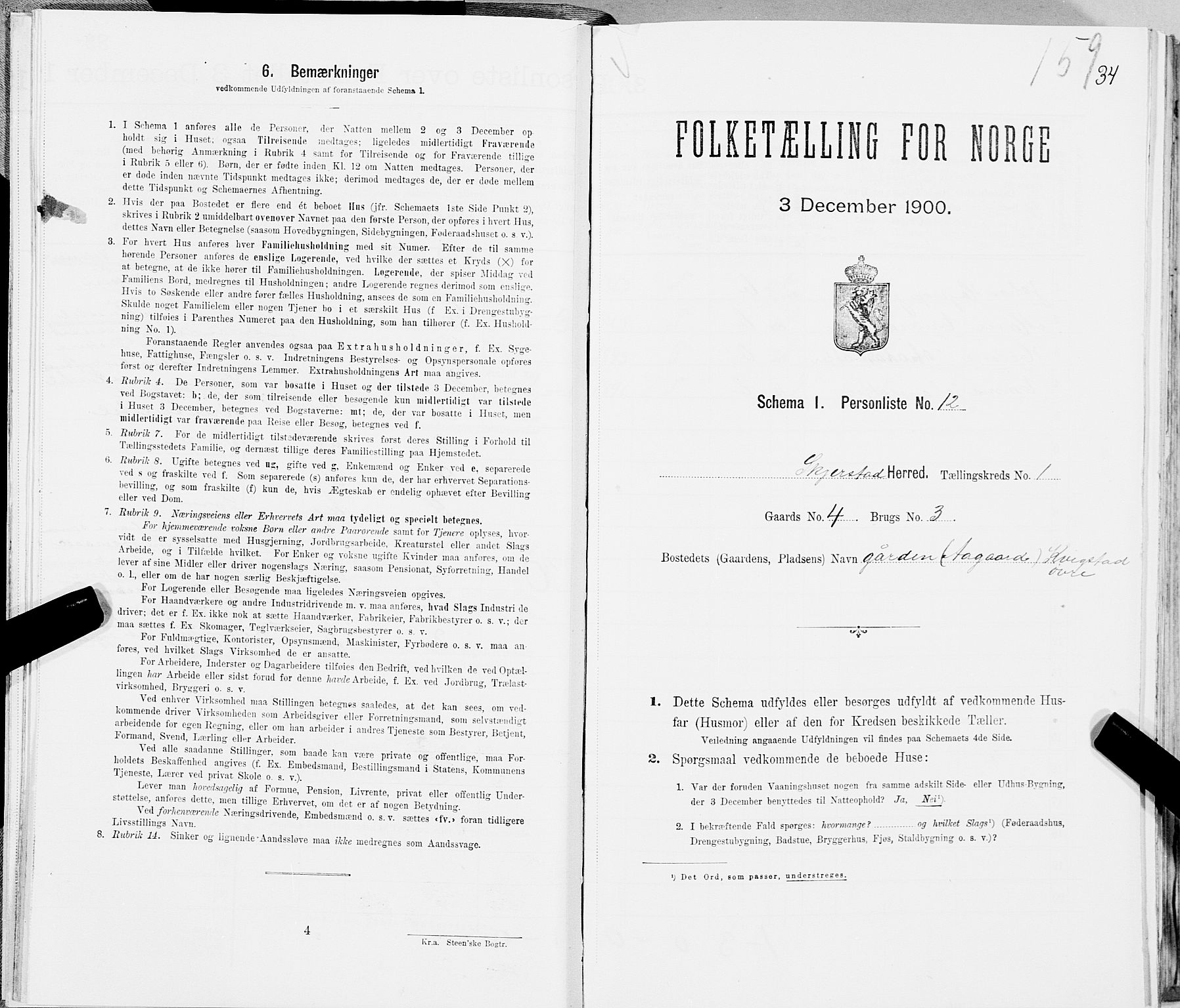 SAT, Folketelling 1900 for 1842 Skjerstad herred, 1900, s. 34