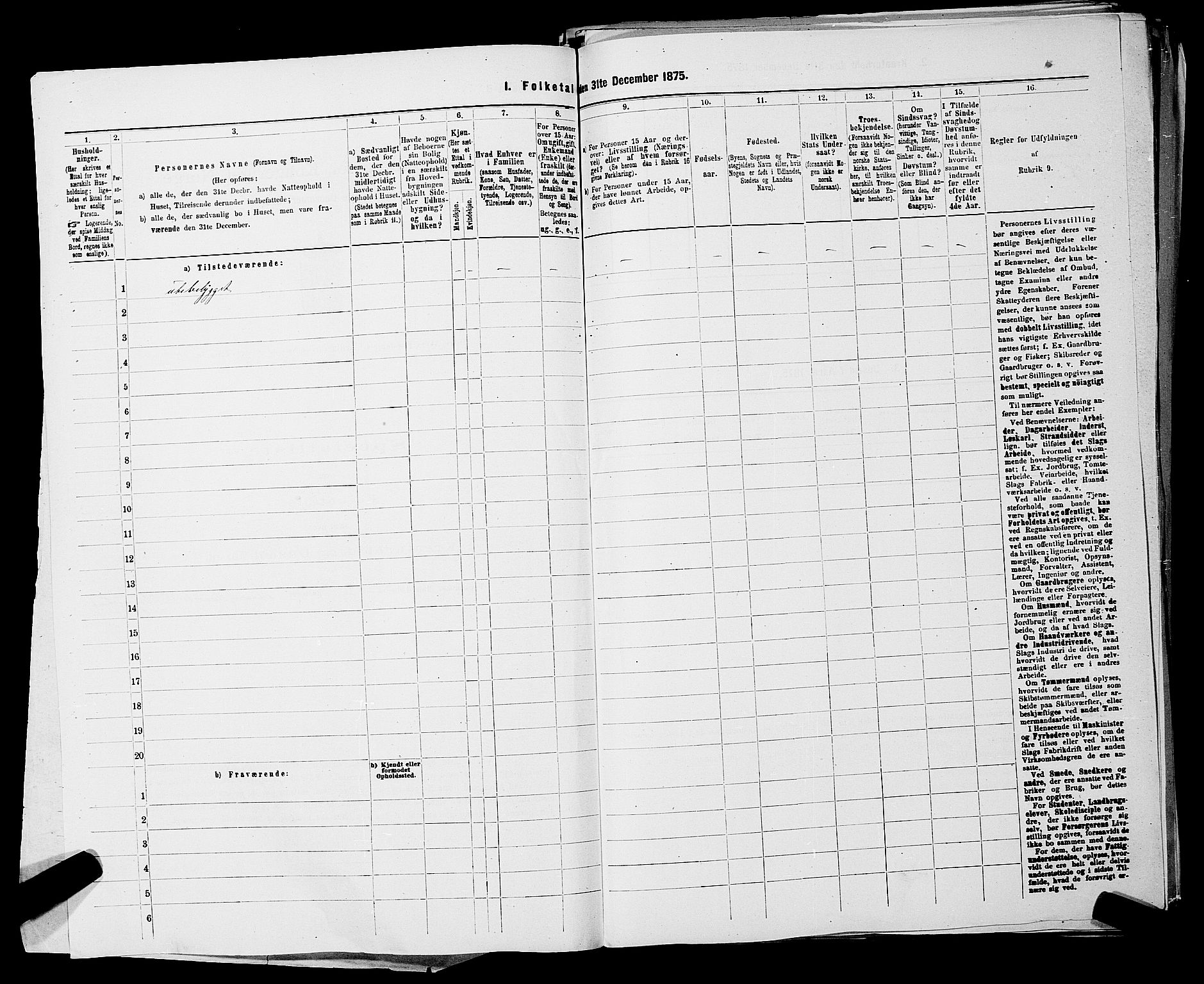 RA, Folketelling 1875 for 0218bP Østre Aker prestegjeld, 1875, s. 3021