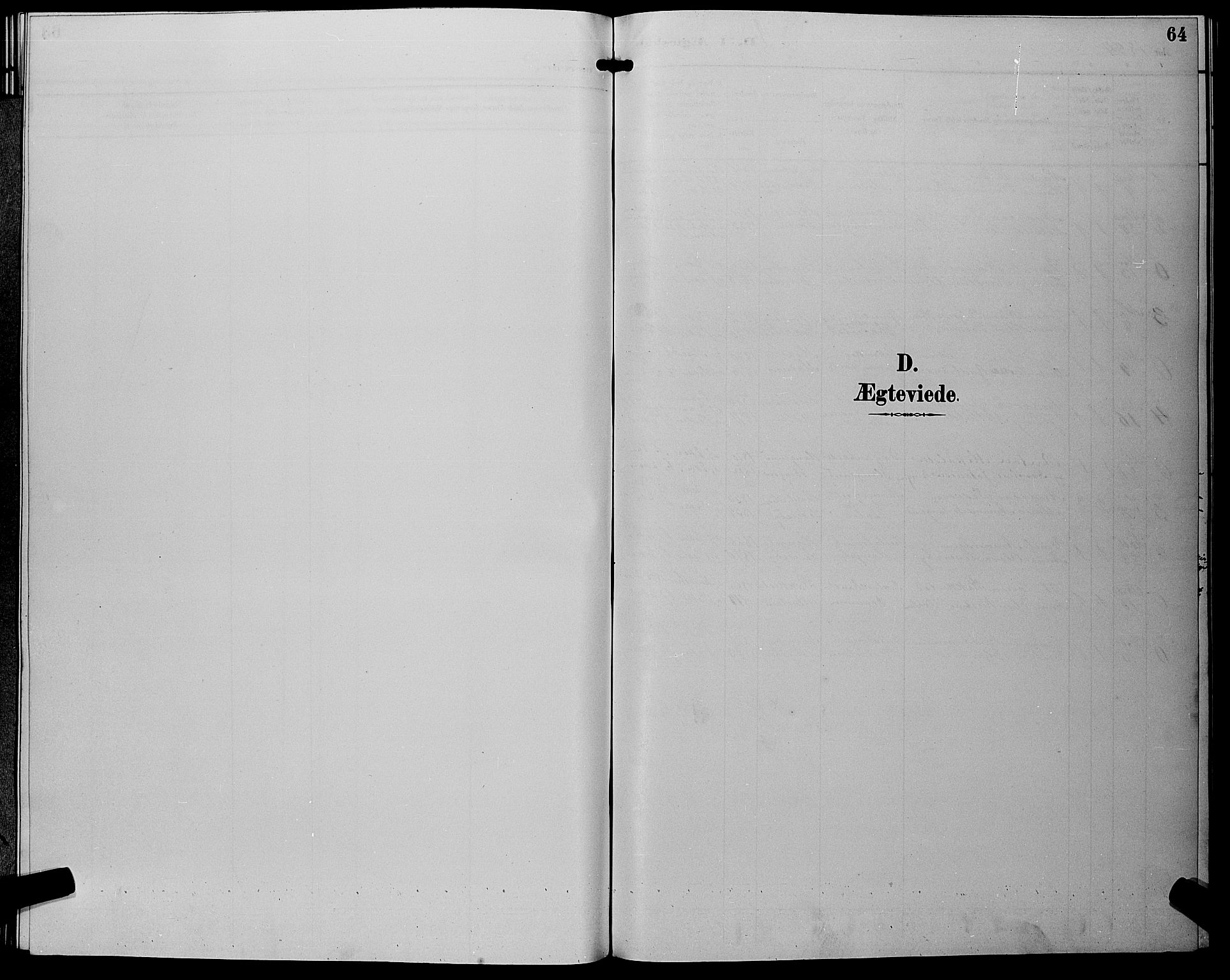 Eiker kirkebøker, SAKO/A-4/G/Gb/L0004: Klokkerbok nr. II 4, 1894-1900, s. 64