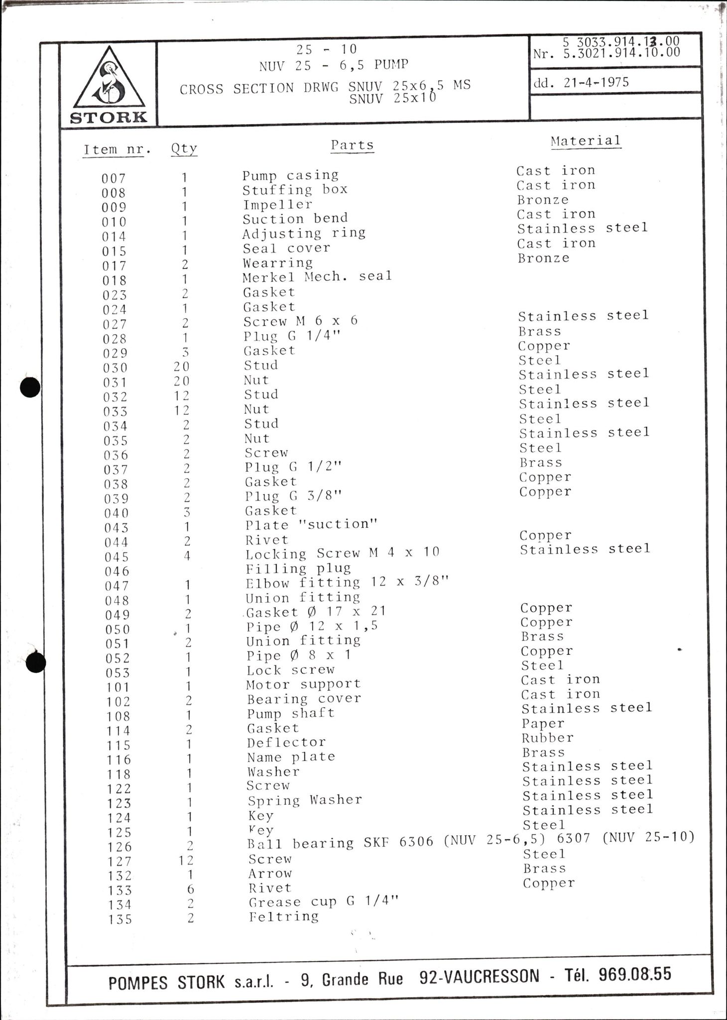 Pa 1503 - Stavanger Drilling AS, AV/SAST-A-101906/2/E/Eb/Ebb/L0001: Alexander L. Kielland plattform - Operation manual, 1976, s. 312