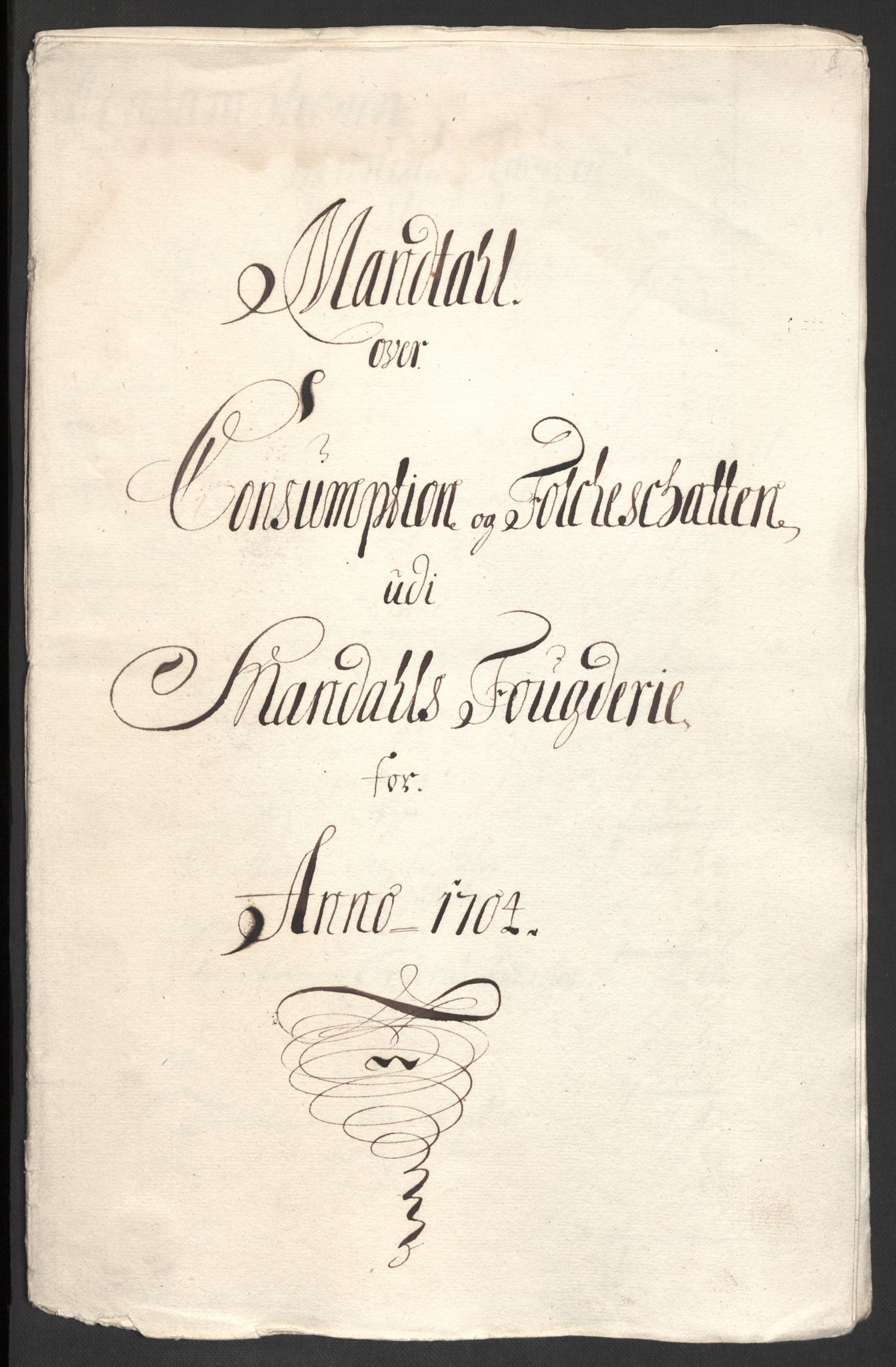 Rentekammeret inntil 1814, Reviderte regnskaper, Fogderegnskap, RA/EA-4092/R43/L2550: Fogderegnskap Lista og Mandal, 1703-1704, s. 311