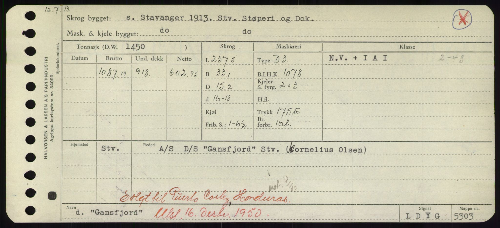 Sjøfartsdirektoratet med forløpere, Skipsmålingen, AV/RA-S-1627/H/Hd/L0012: Fartøy, G-Glø, s. 61