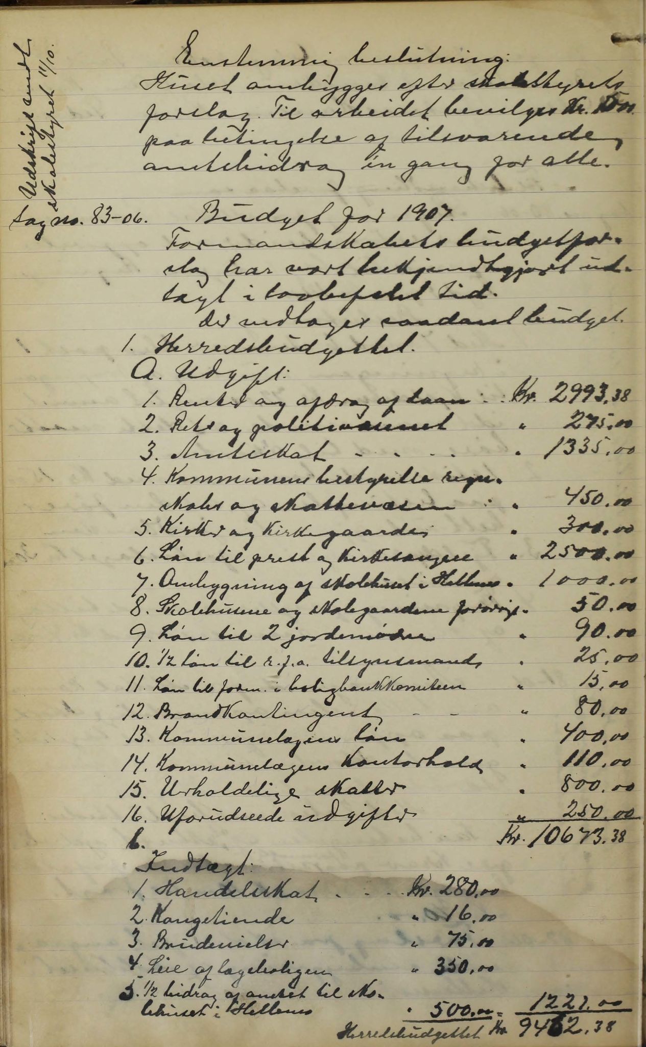 Tysfjord kommune. Formannskapet, AIN/K-18500.150/100/L0002: Forhandlingsprotokoll for Tysfjordens formandskap, 1895-1912