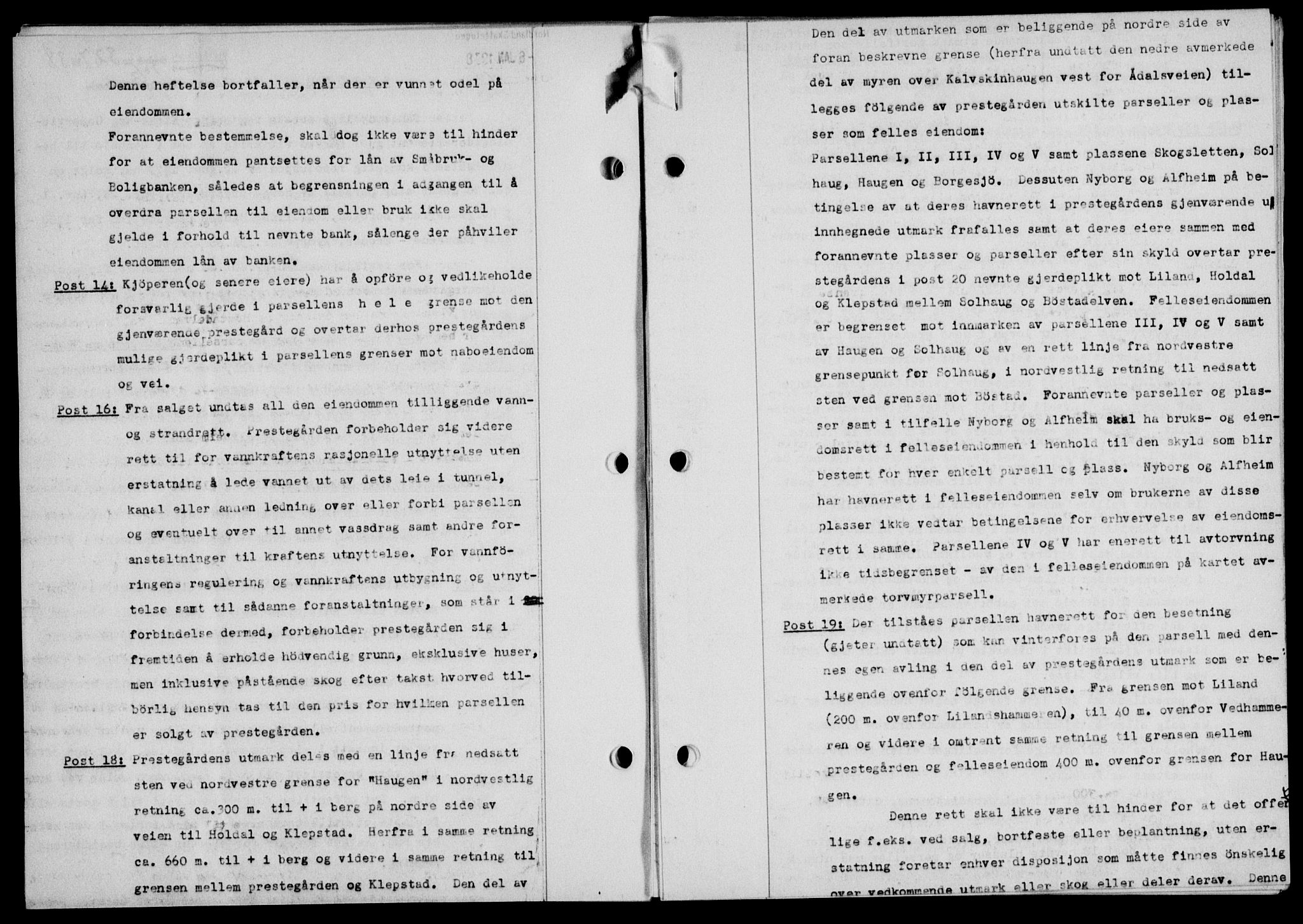 Lofoten sorenskriveri, SAT/A-0017/1/2/2C/L0003a: Pantebok nr. 3a, 1937-1938, Dagboknr: 327/1938
